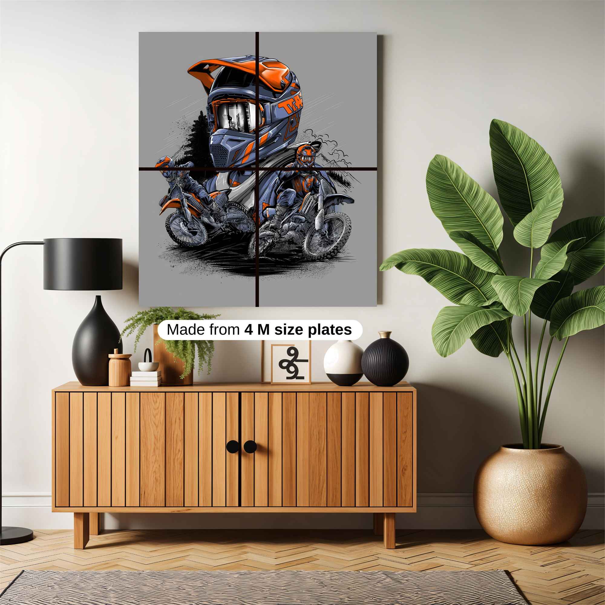 RiderRebellion Safe Wall Magnetic / M
