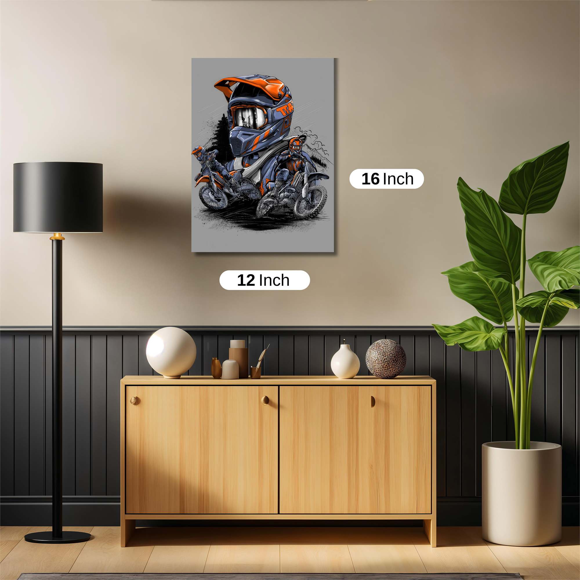 RiderRebellion Safe Wall Magnetic / M
