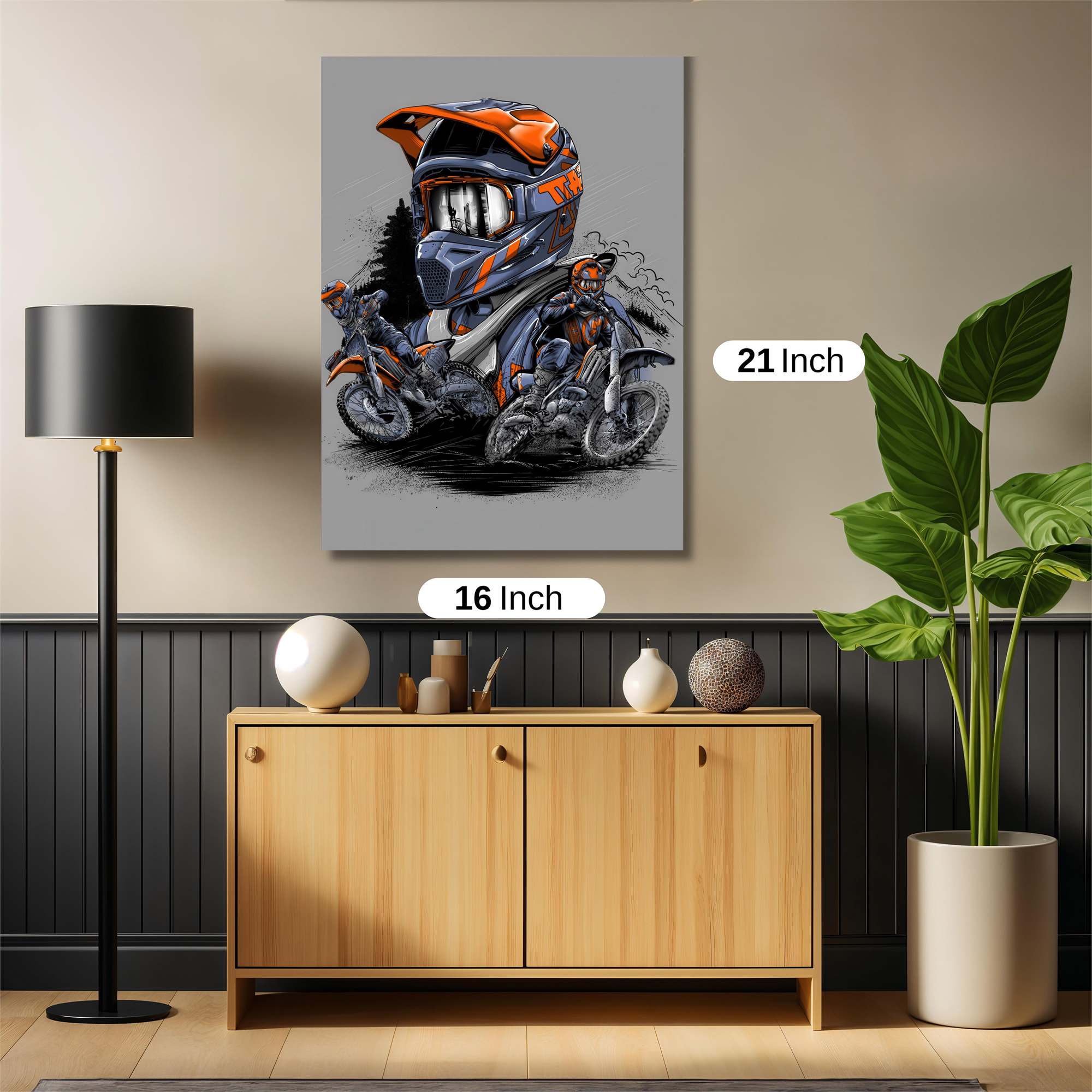RiderRebellion Safe Wall Magnetic / M