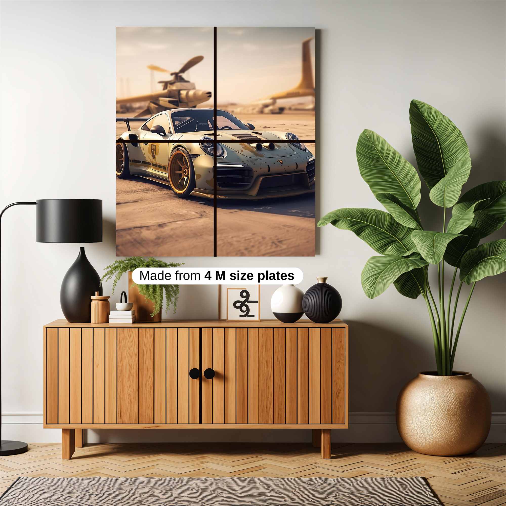 Porsche Gritty Safe Wall Magnetic / M