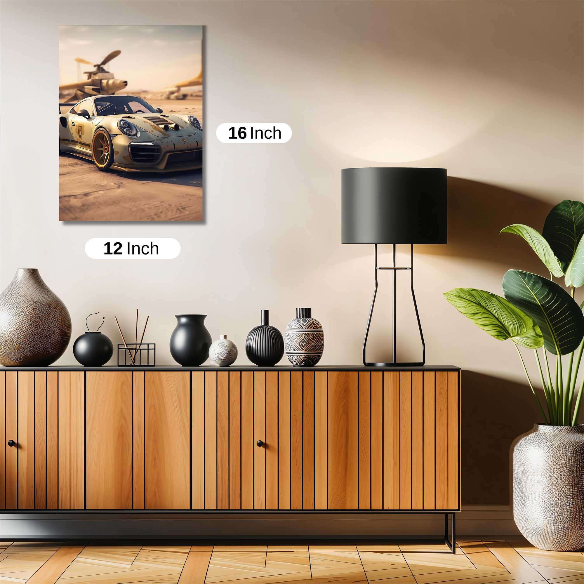 Porsche Gritty Safe Wall Magnetic / M