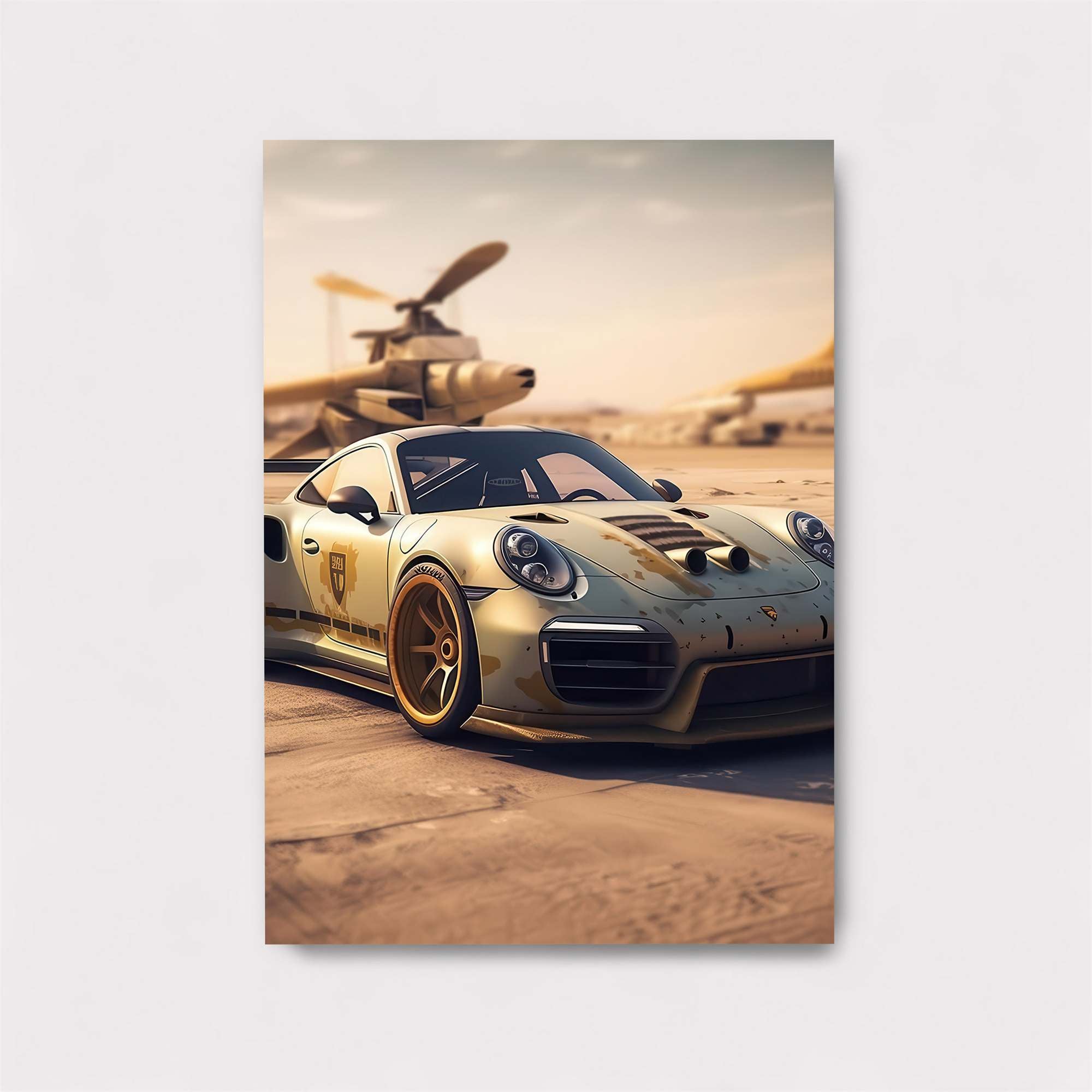 Porsche Gritty Safe Wall Magnetic / M