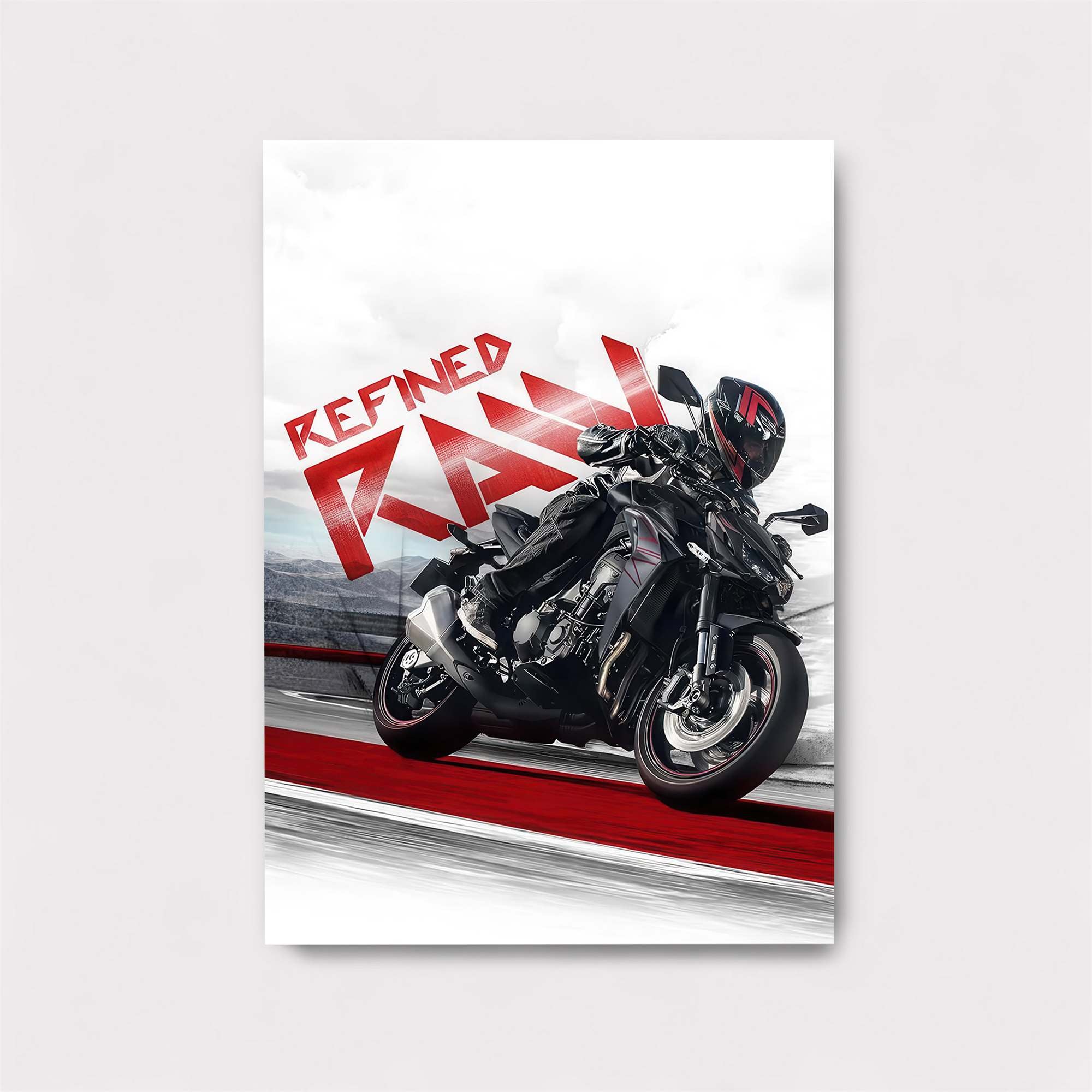 Motorcycle Velocity Safe Wall Magnetic / M