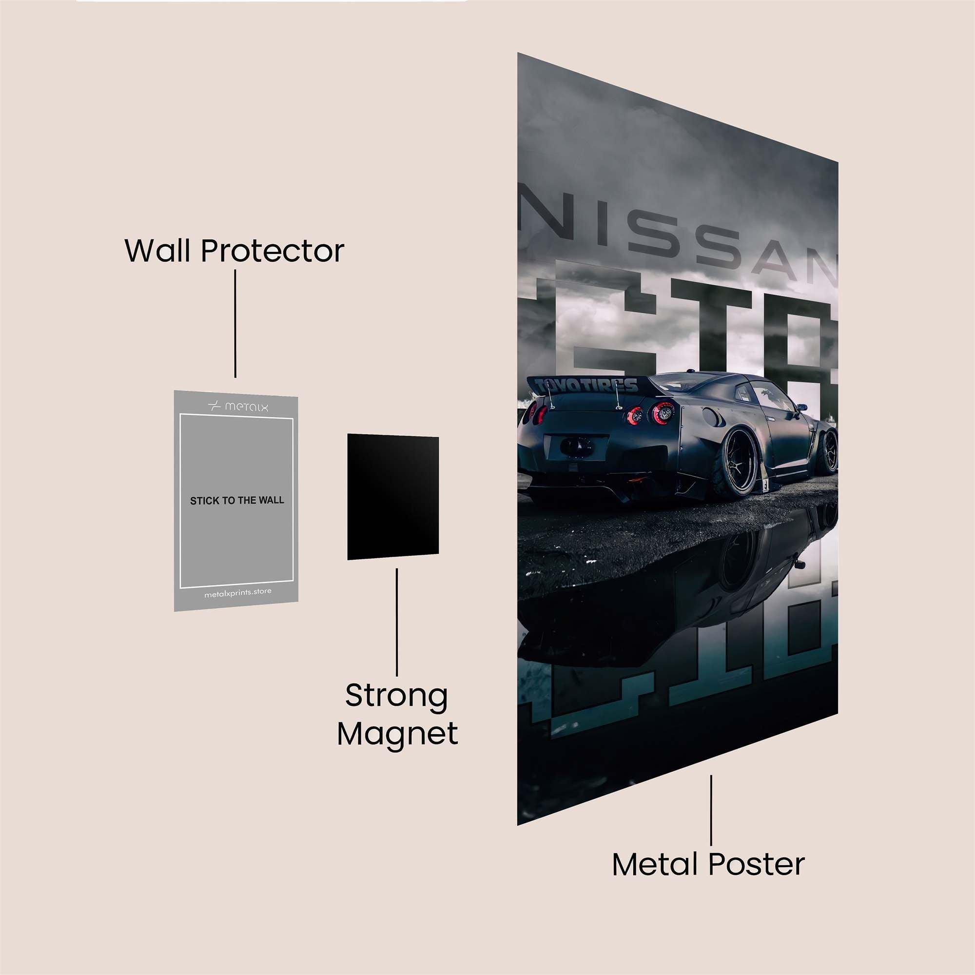 GTR Elegance Safe Wall Magnetic / M