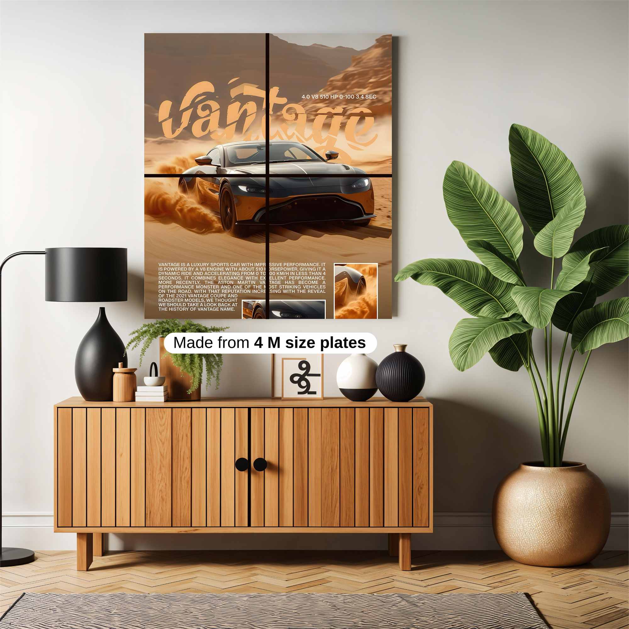Vantage Velocity Safe Wall Magnetic / M