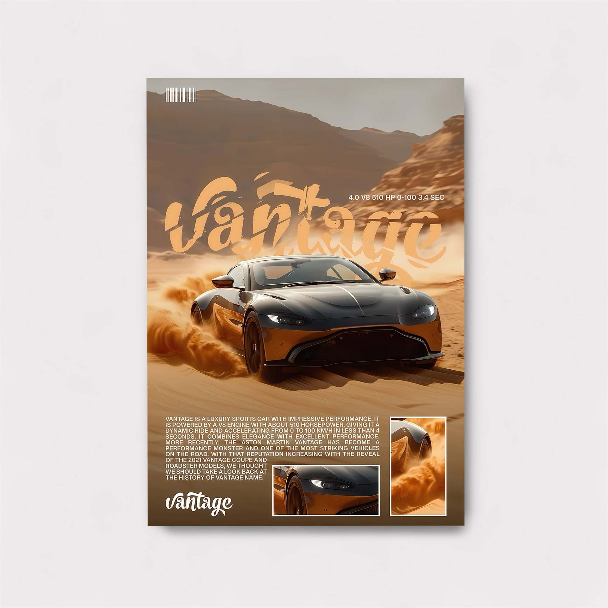 Vantage Velocity Safe Wall Magnetic / M