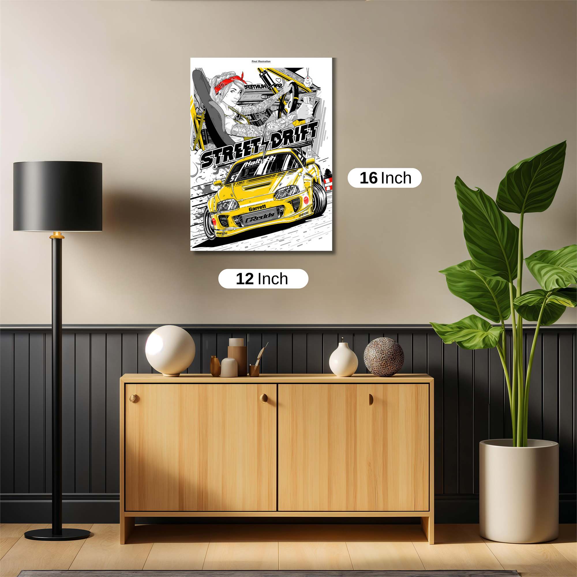 Rebel Drift Safe Wall Magnetic / M