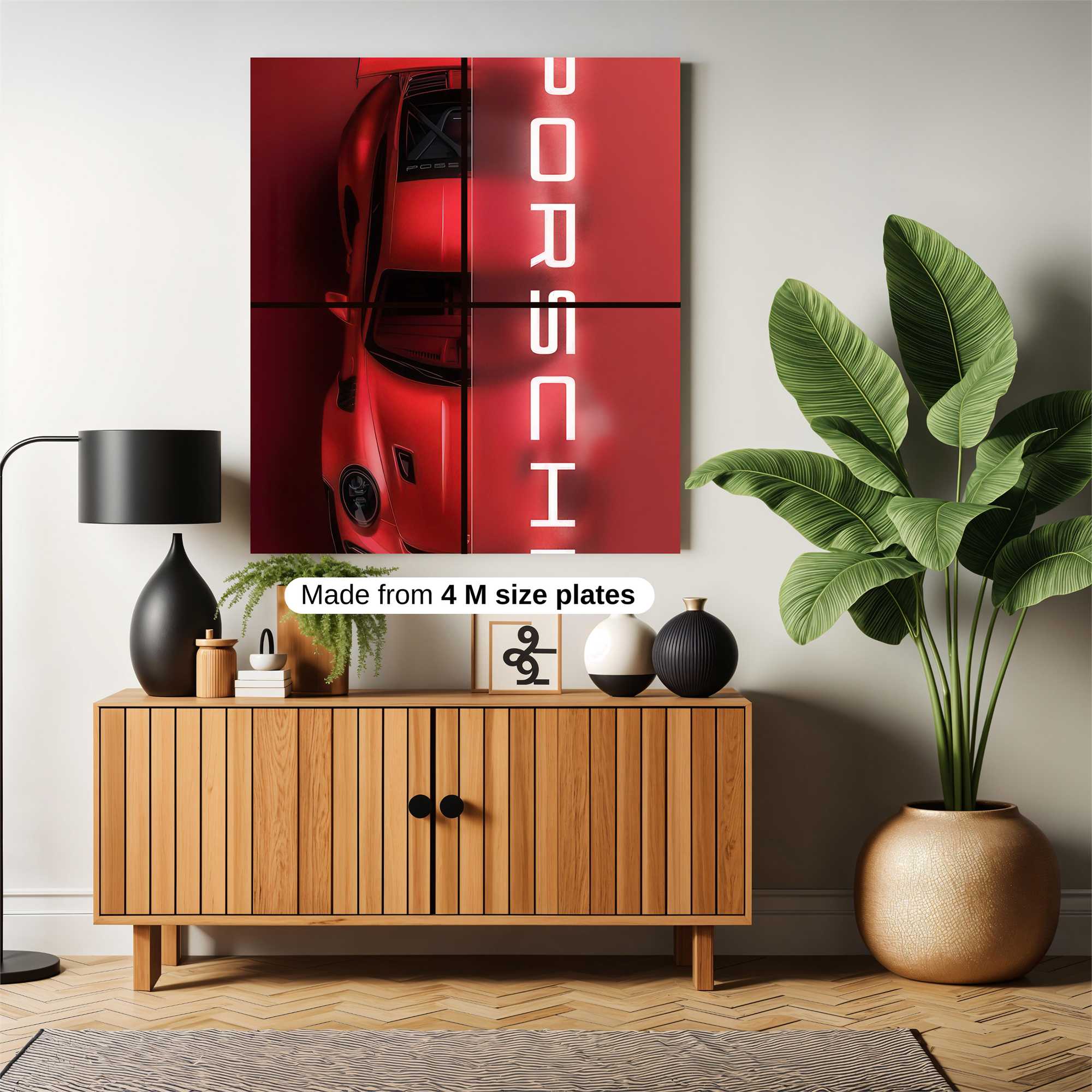 Porsche Passion Safe Wall Magnetic / M