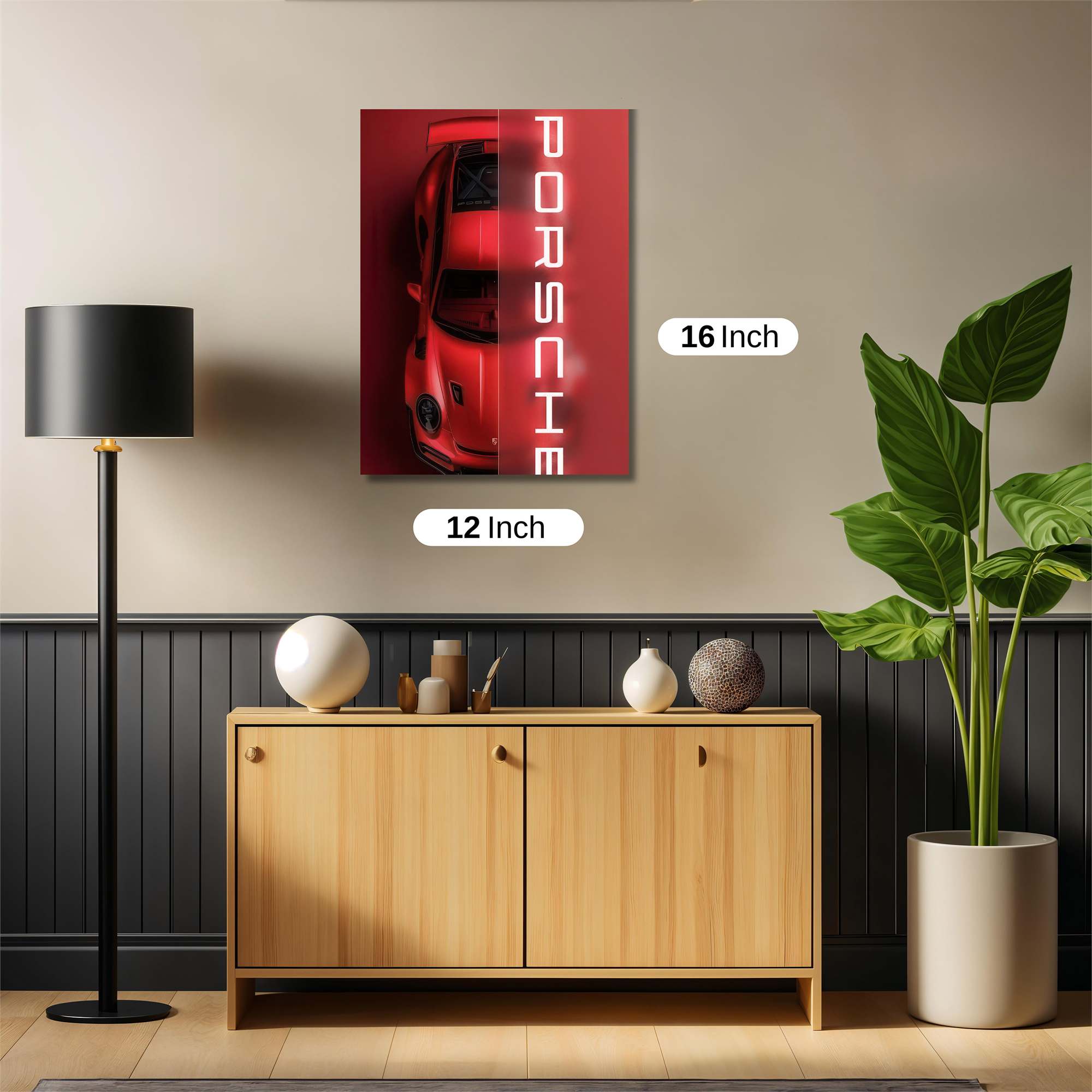Porsche Passion Safe Wall Magnetic / M