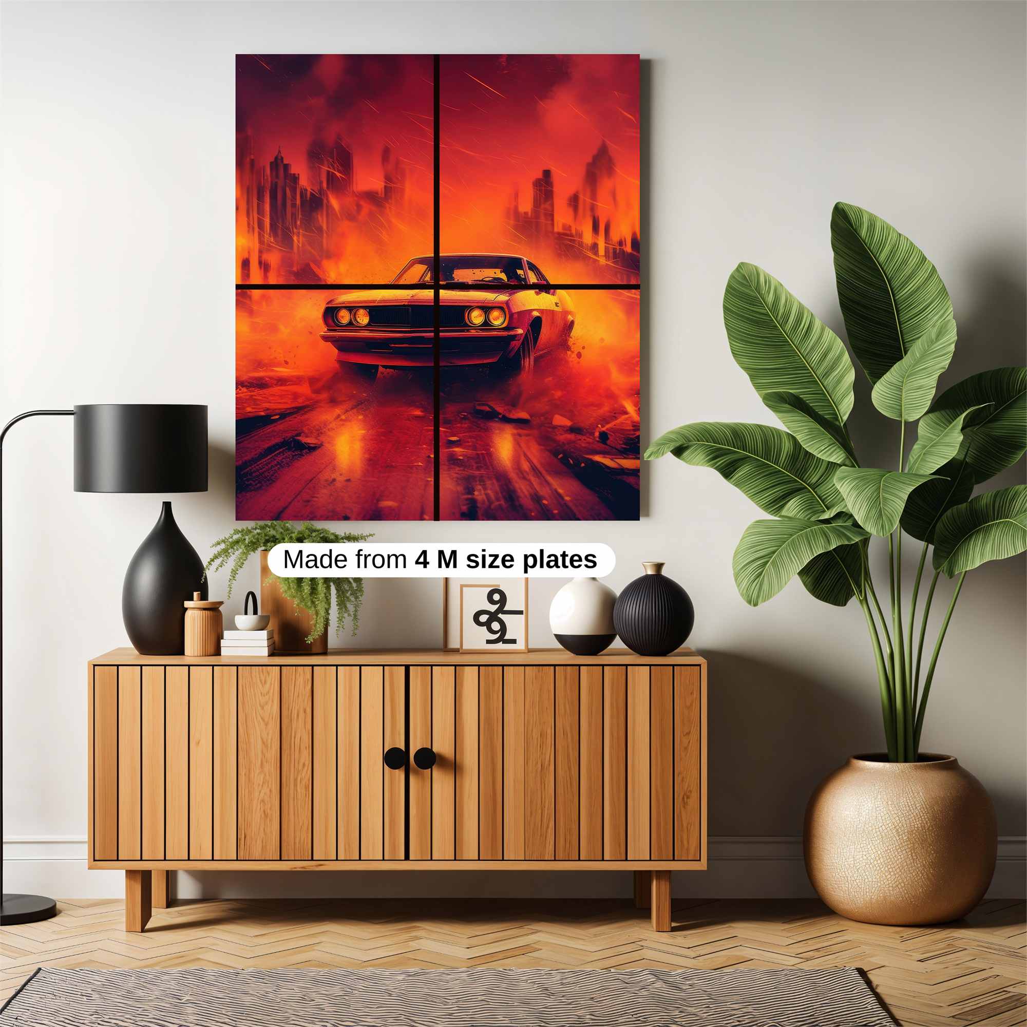 Hellride Fury Safe Wall Magnetic / M