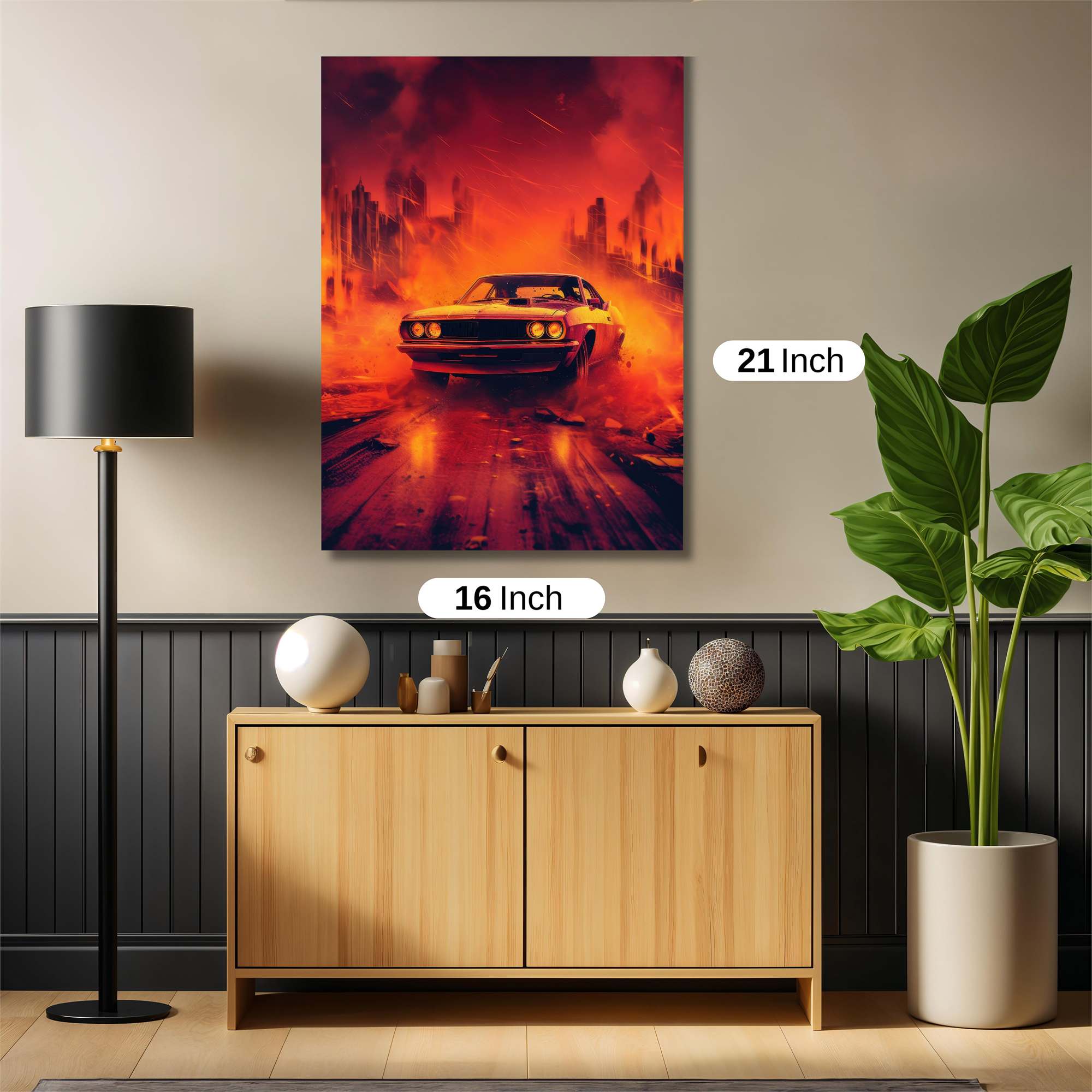 Hellride Fury Safe Wall Magnetic / M