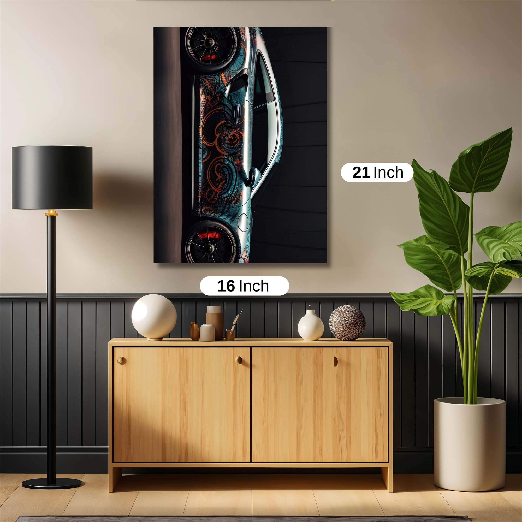 Porsche Vortex Safe Wall Magnetic / M
