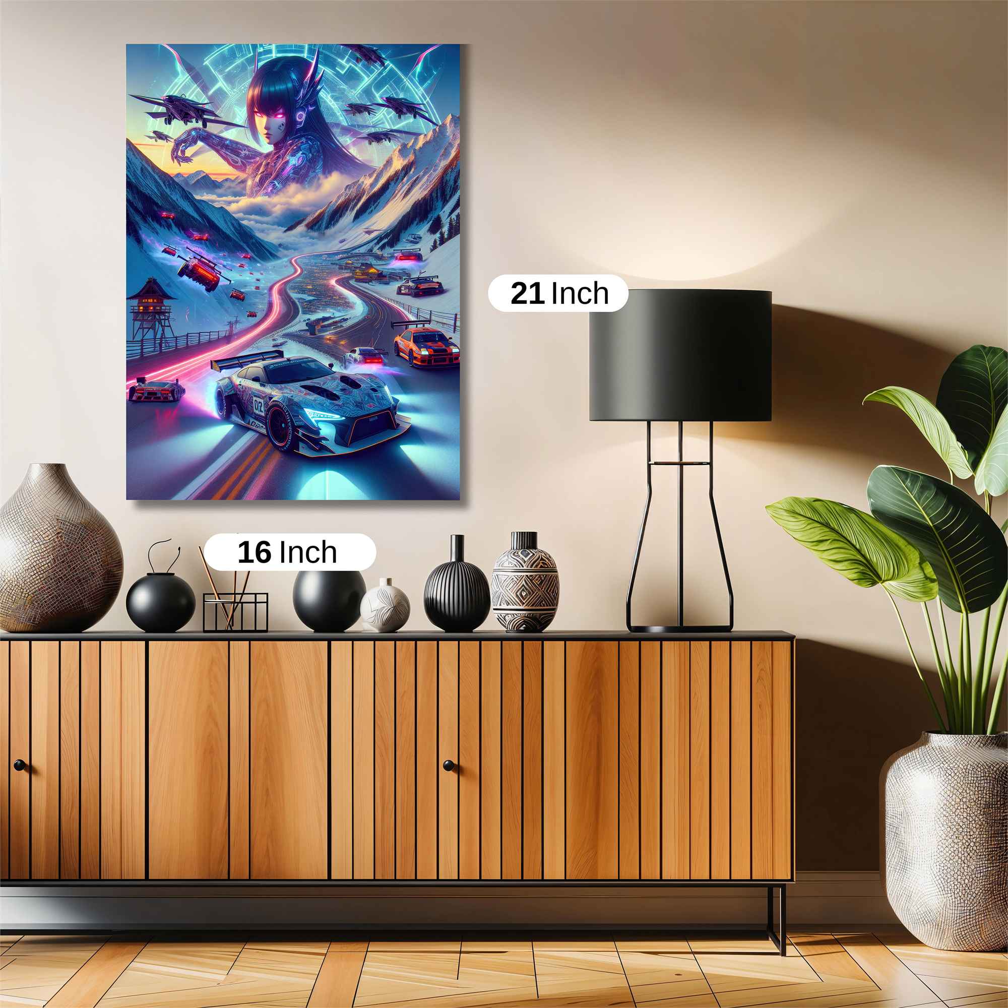 Cyber Surge Safe Wall Magnetic / M