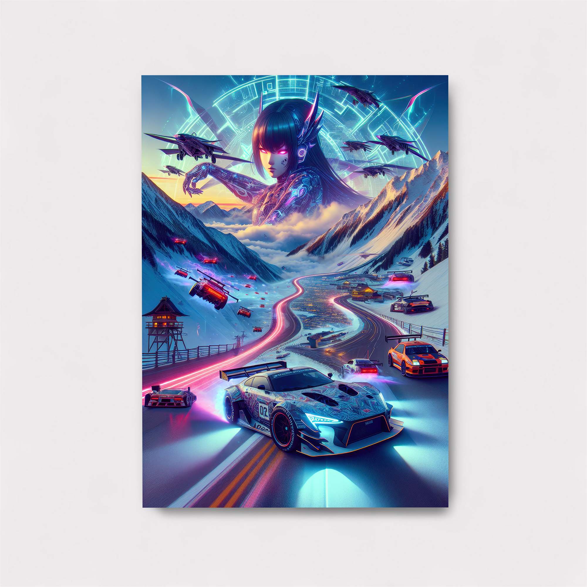 Cyber Surge Safe Wall Magnetic / M