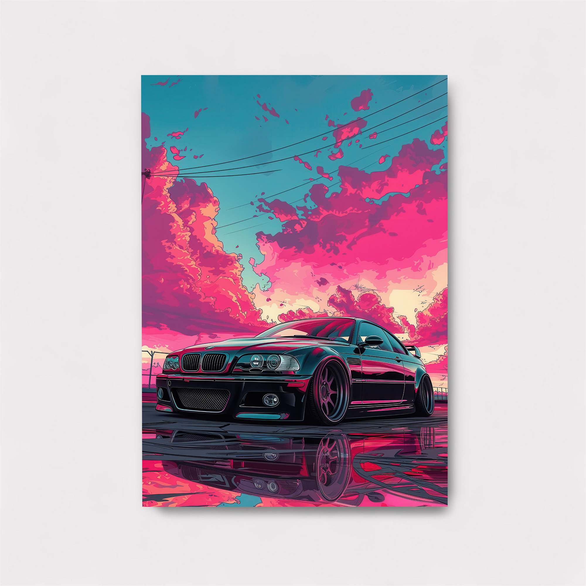 BMW Serenity Safe Wall Magnetic / M