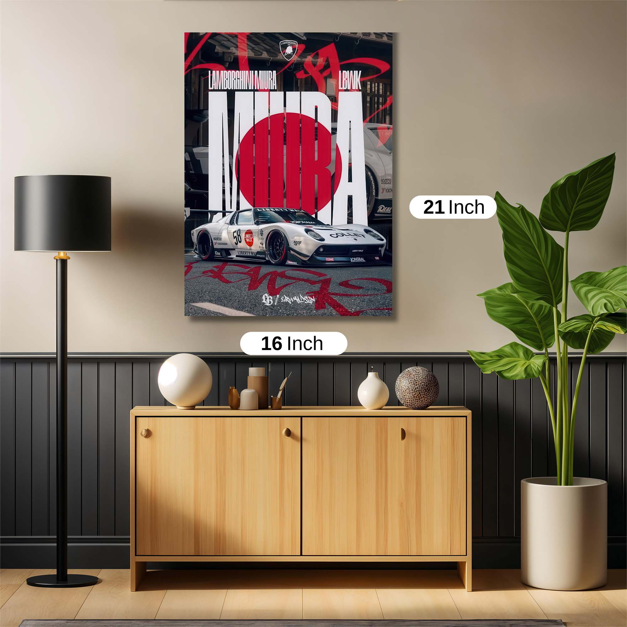 Miura Masterpiece Safe Wall Magnetic / M
