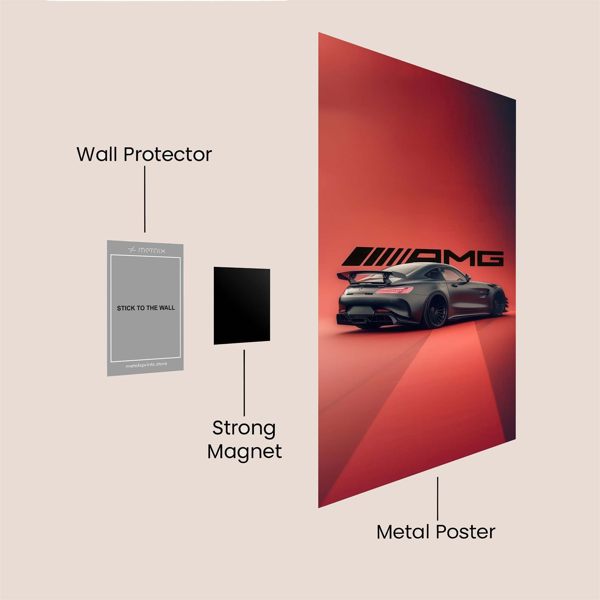 AMG Intense Safe Wall Magnetic / M
