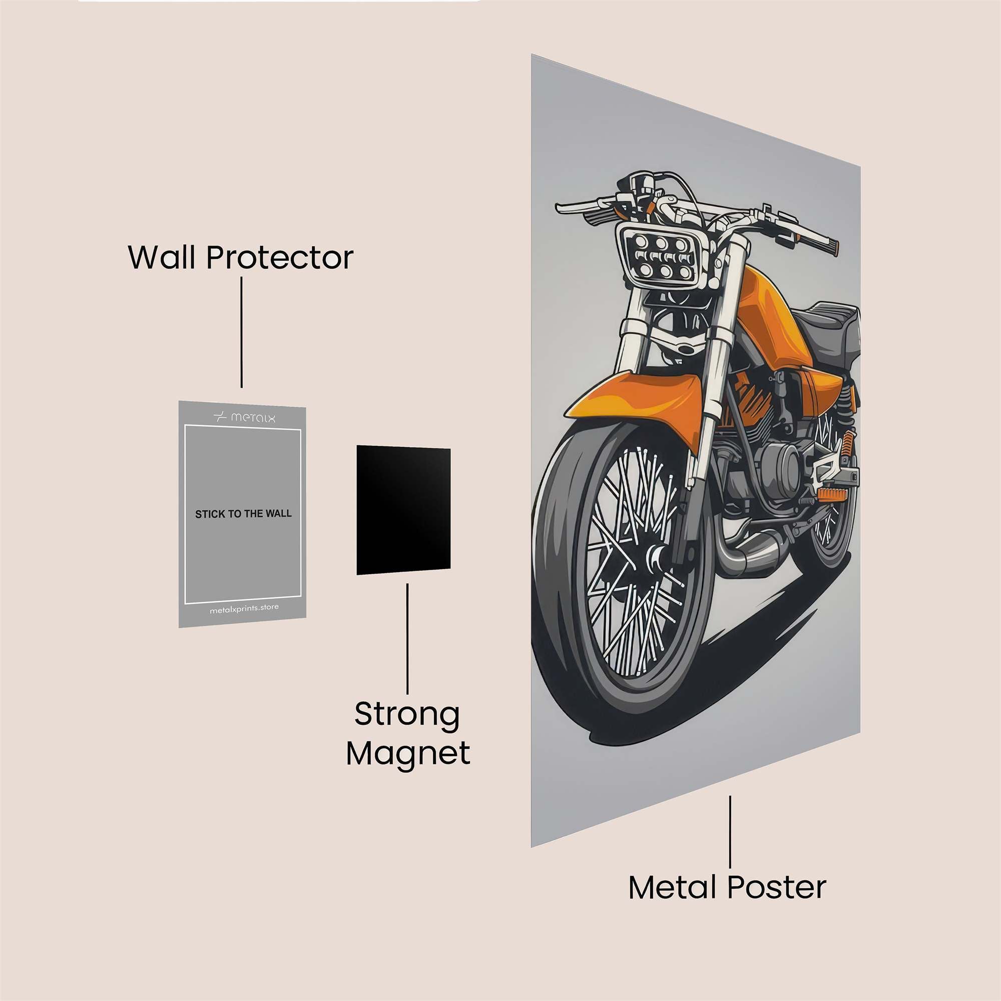 Speedster Blaze Safe Wall Magnetic / M