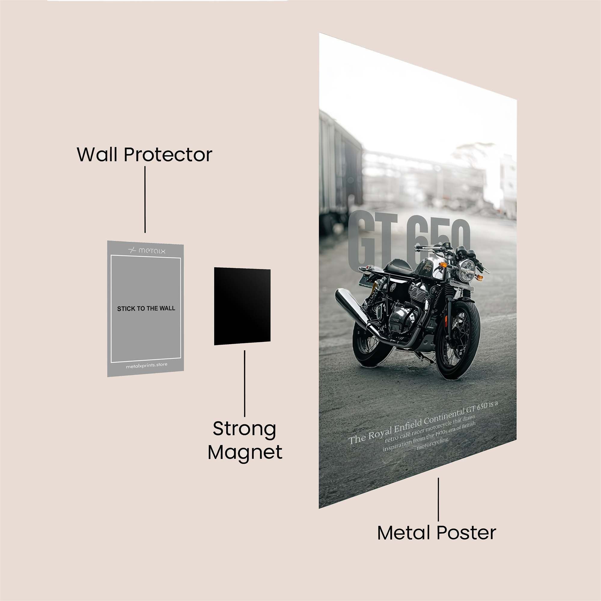 GT650 Maverick Safe Wall Magnetic / M