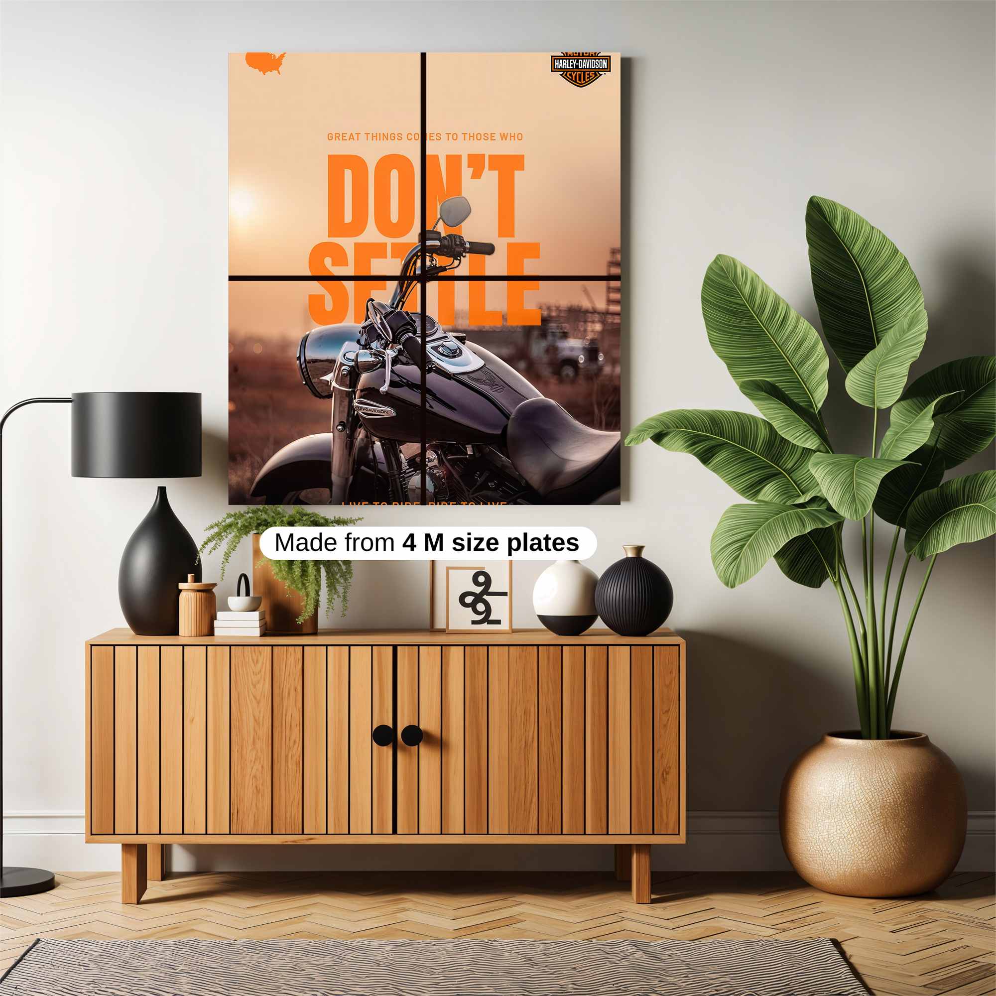 Harley Freedom Safe Wall Magnetic / M