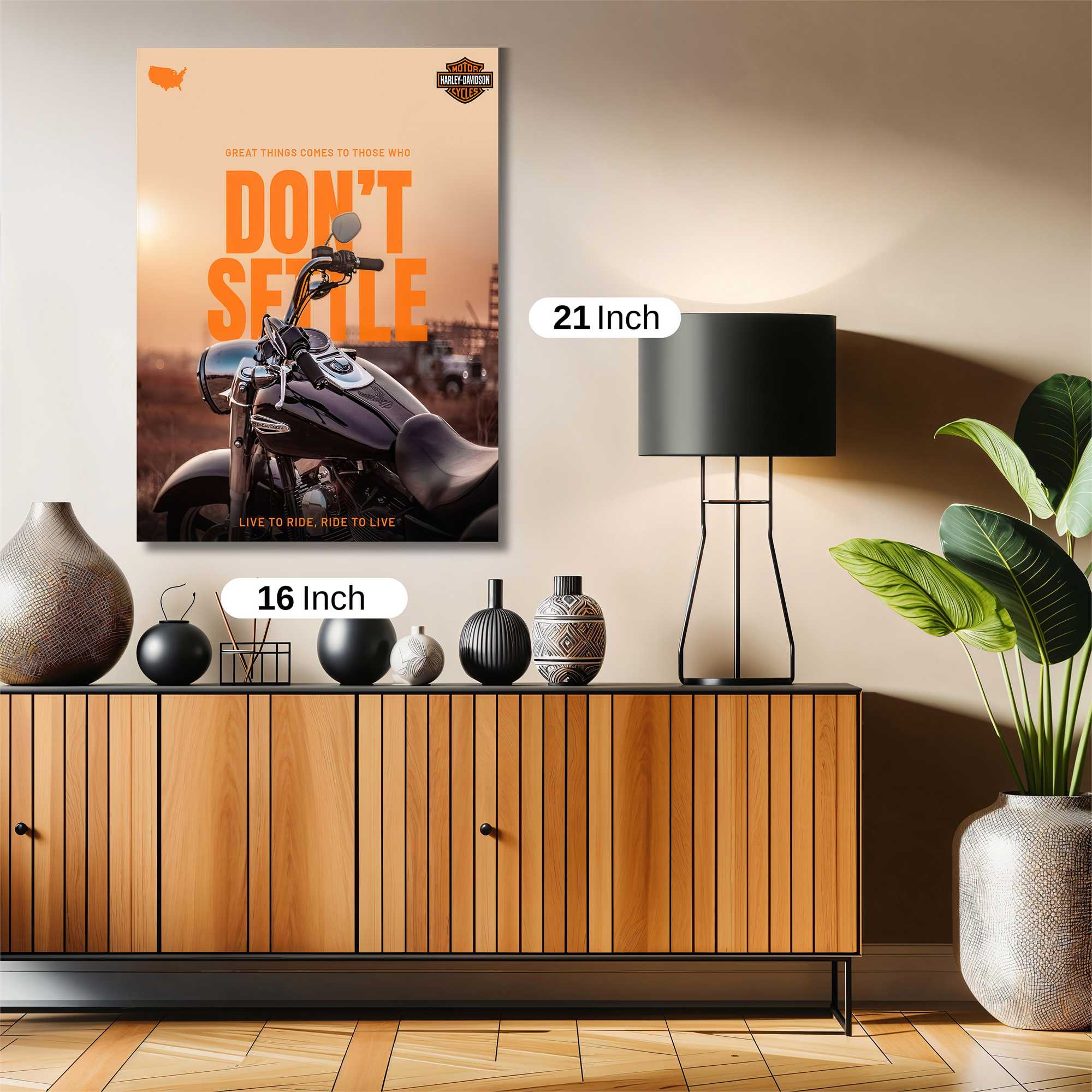 Harley Freedom Safe Wall Magnetic / M