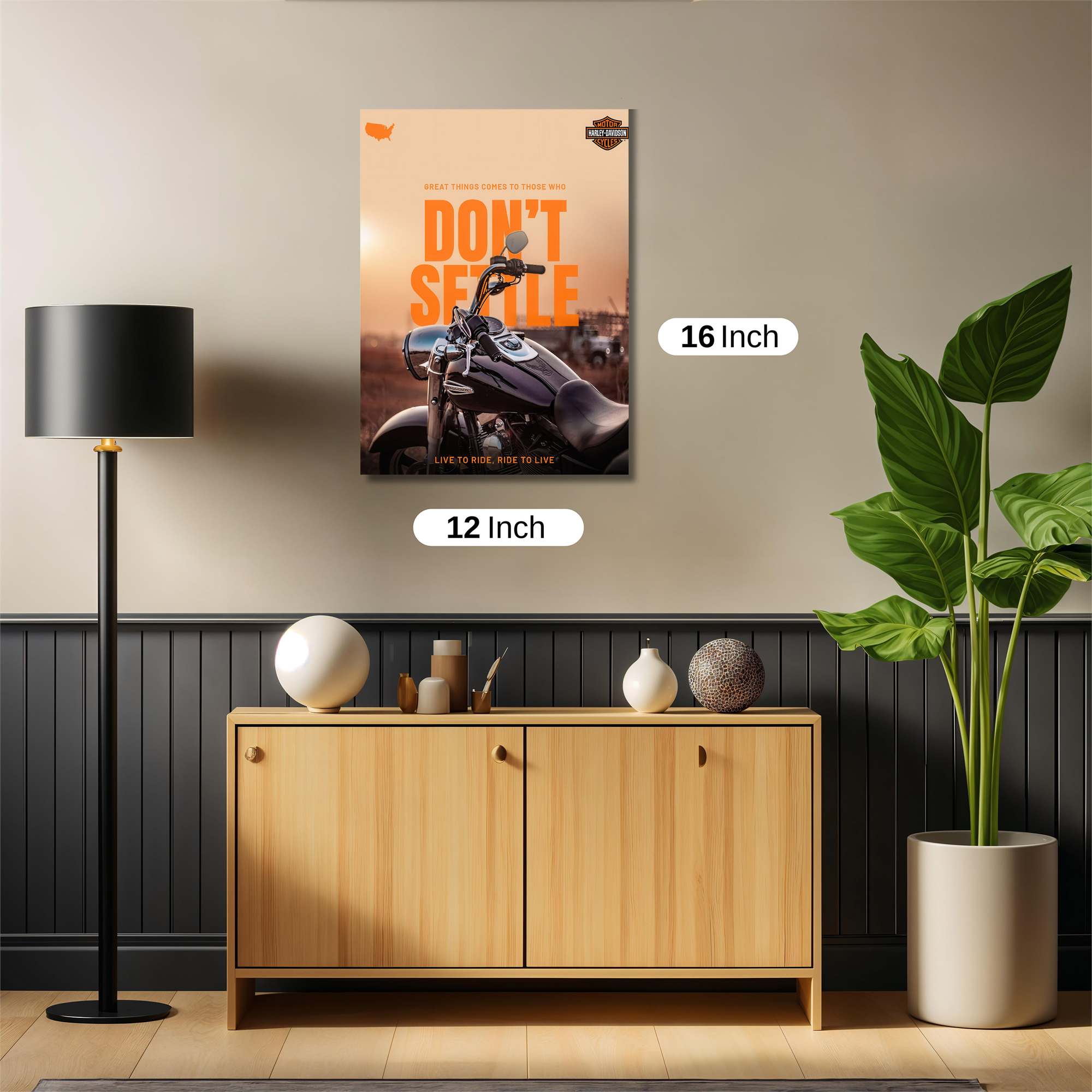 Harley Freedom Safe Wall Magnetic / M
