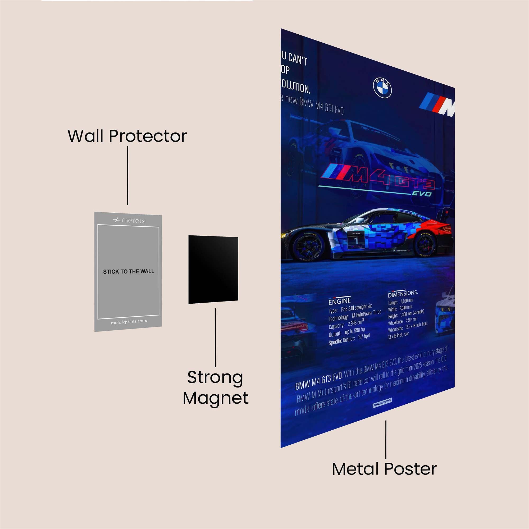 BMW Evolution Safe Wall Magnetic / M
