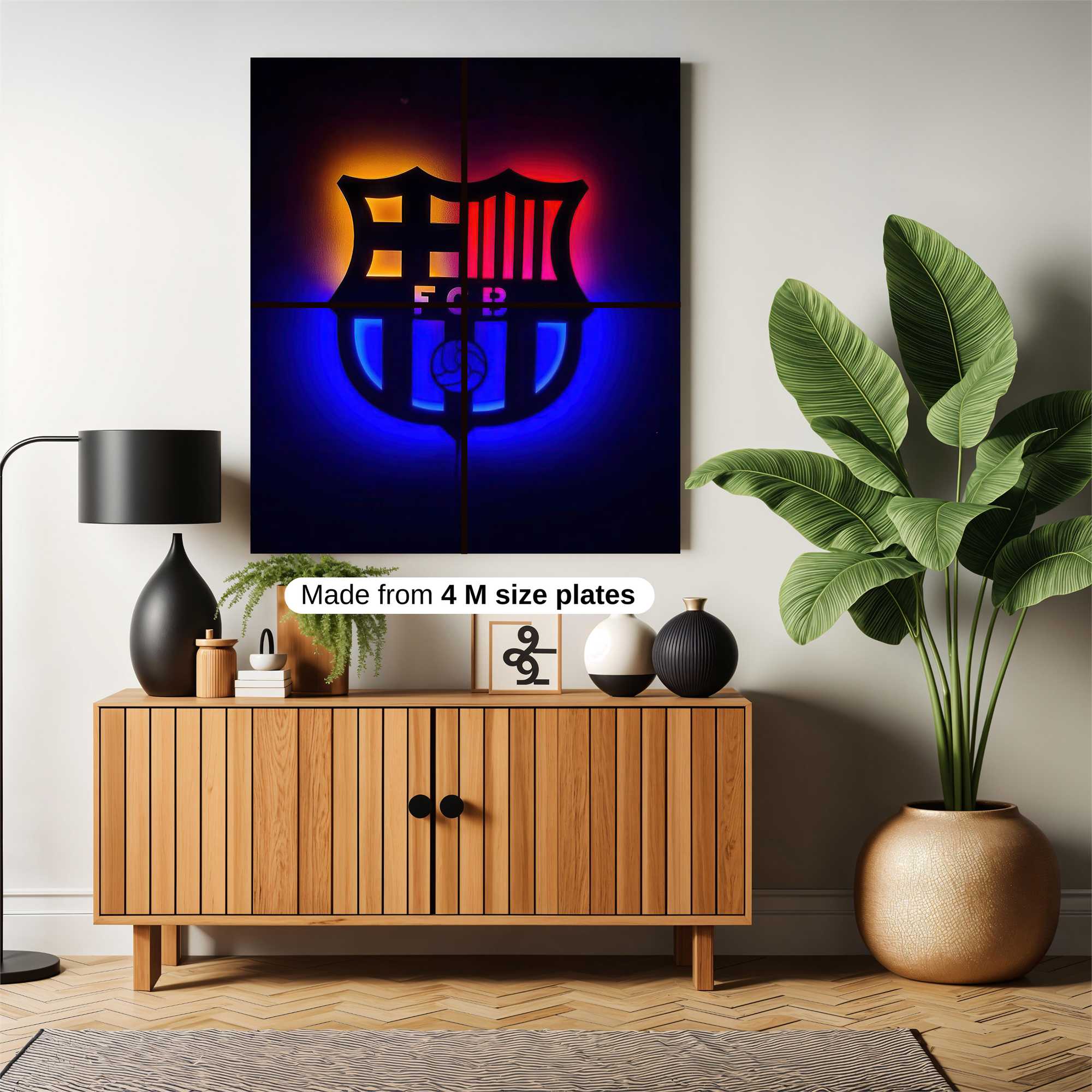 Barcelona Radiant Safe Wall Magnetic / M