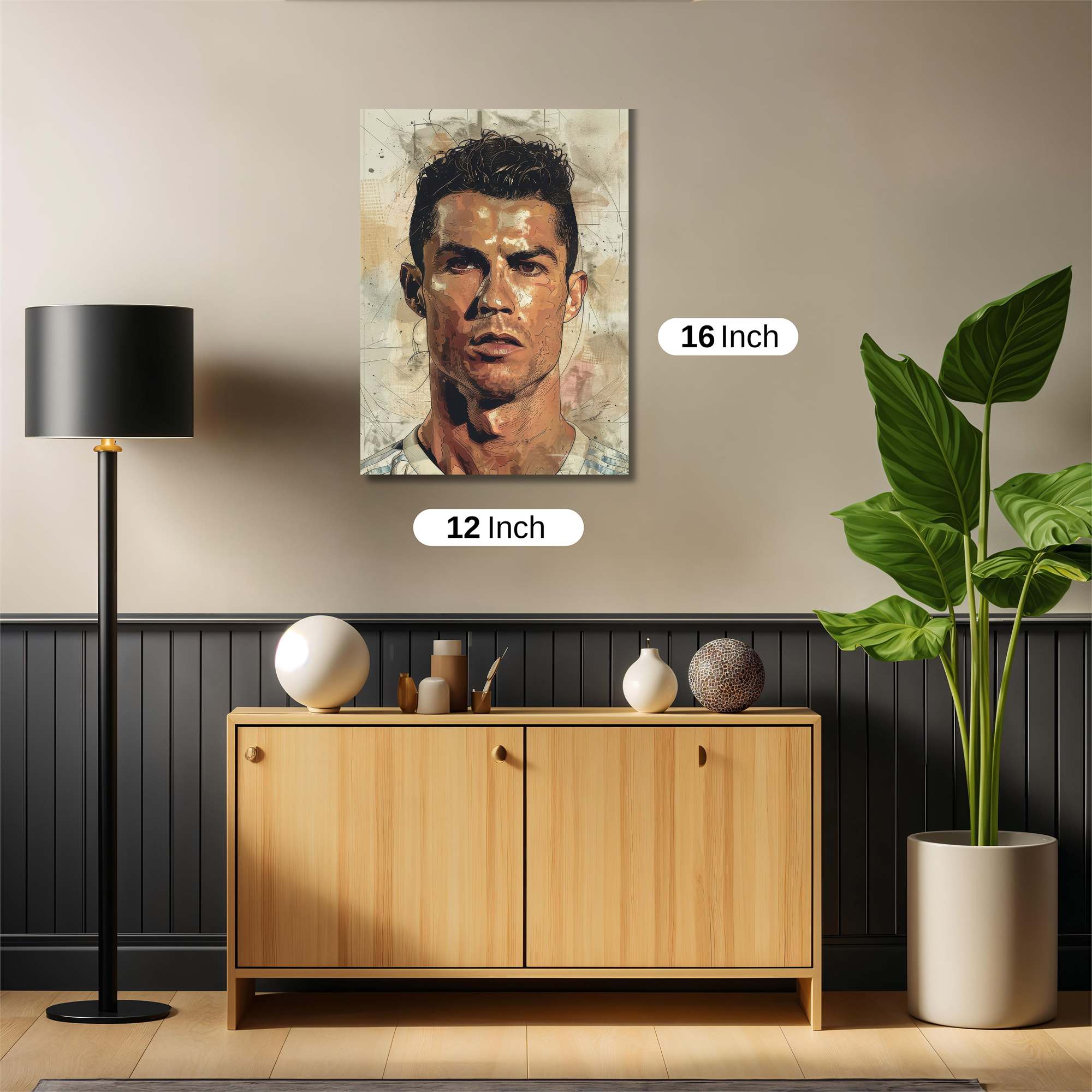 Ronaldo Intense Safe Wall Magnetic / M
