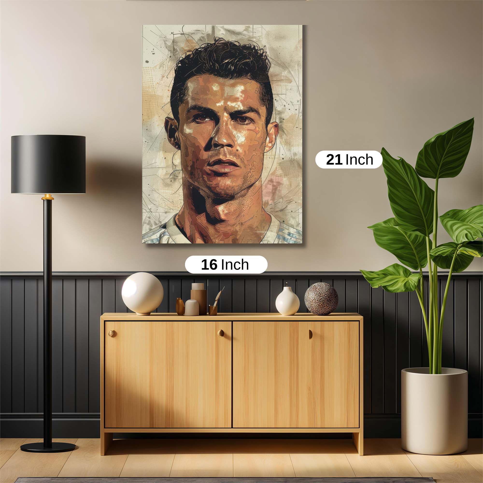 Ronaldo Intense Safe Wall Magnetic / M