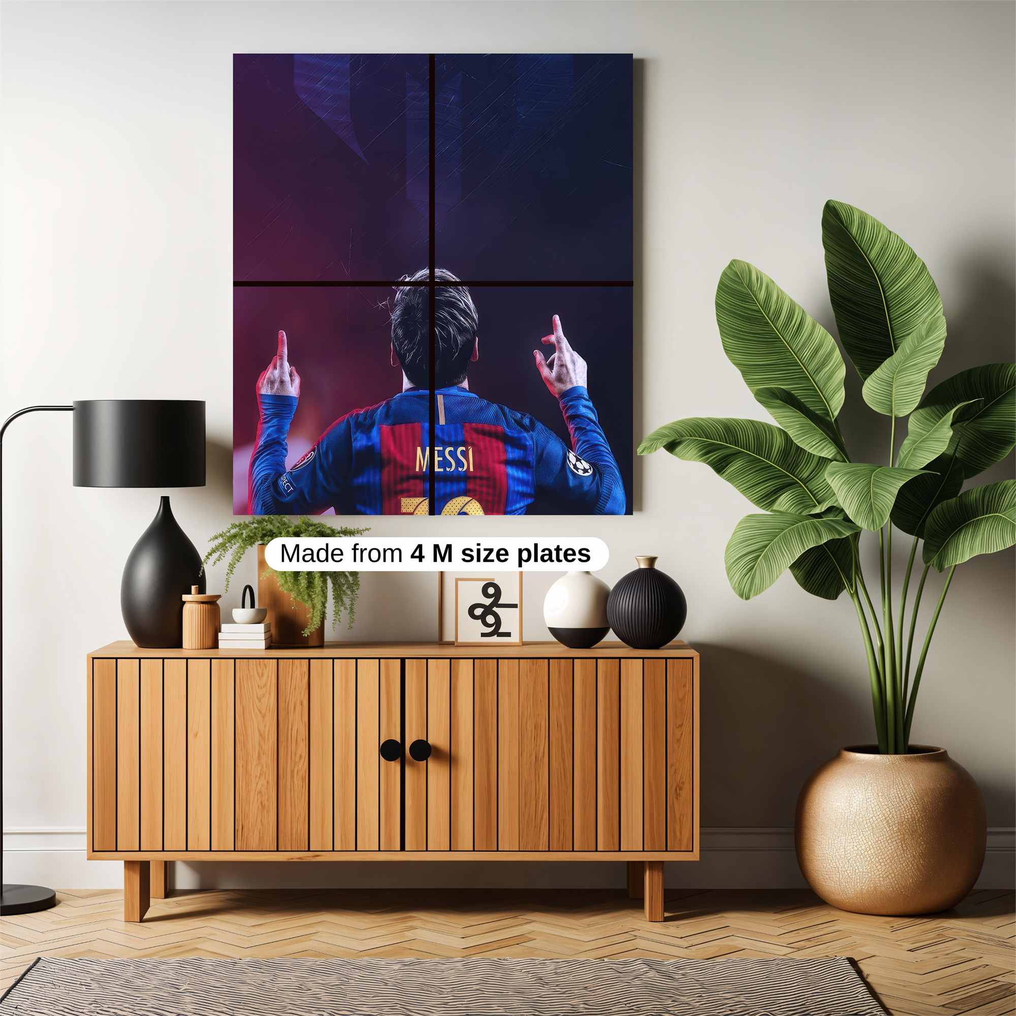 Messi Majestic Safe Wall Magnetic / M