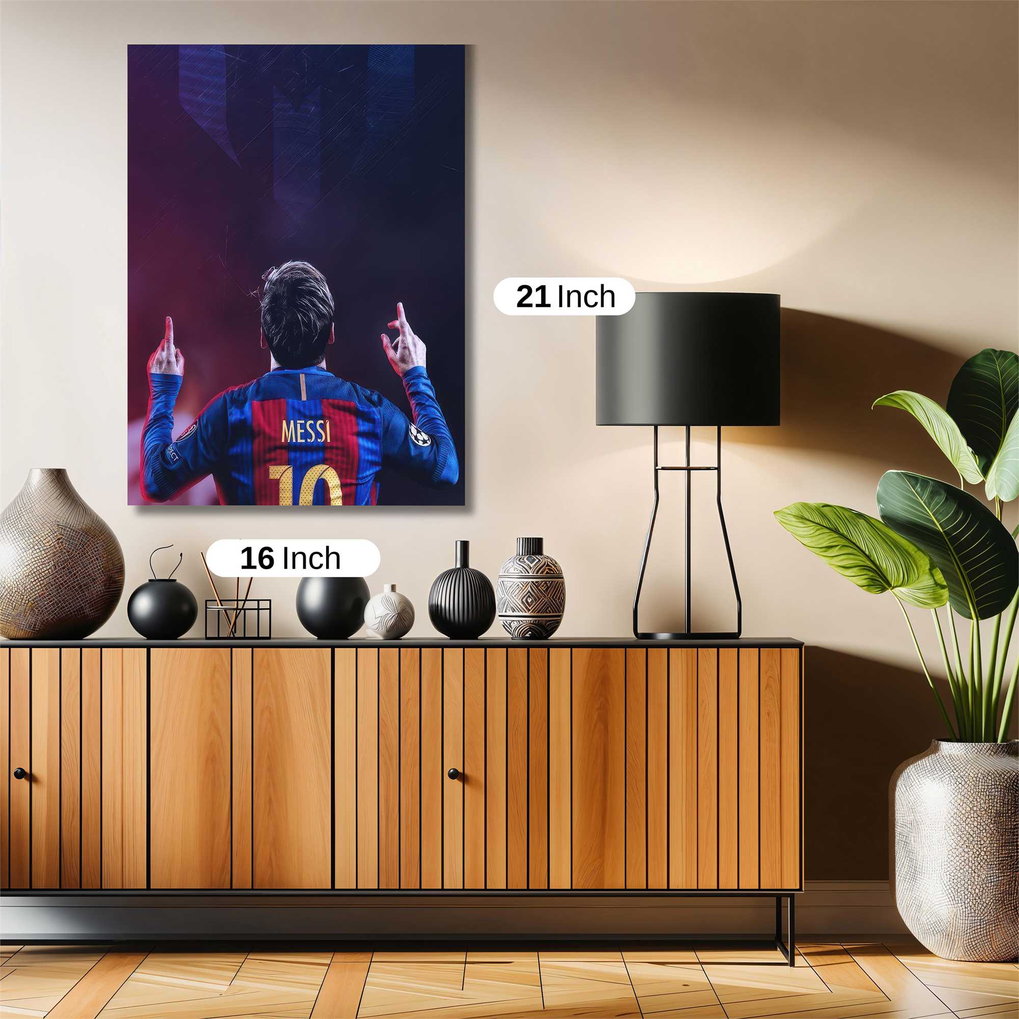 Messi Majestic Safe Wall Magnetic / M