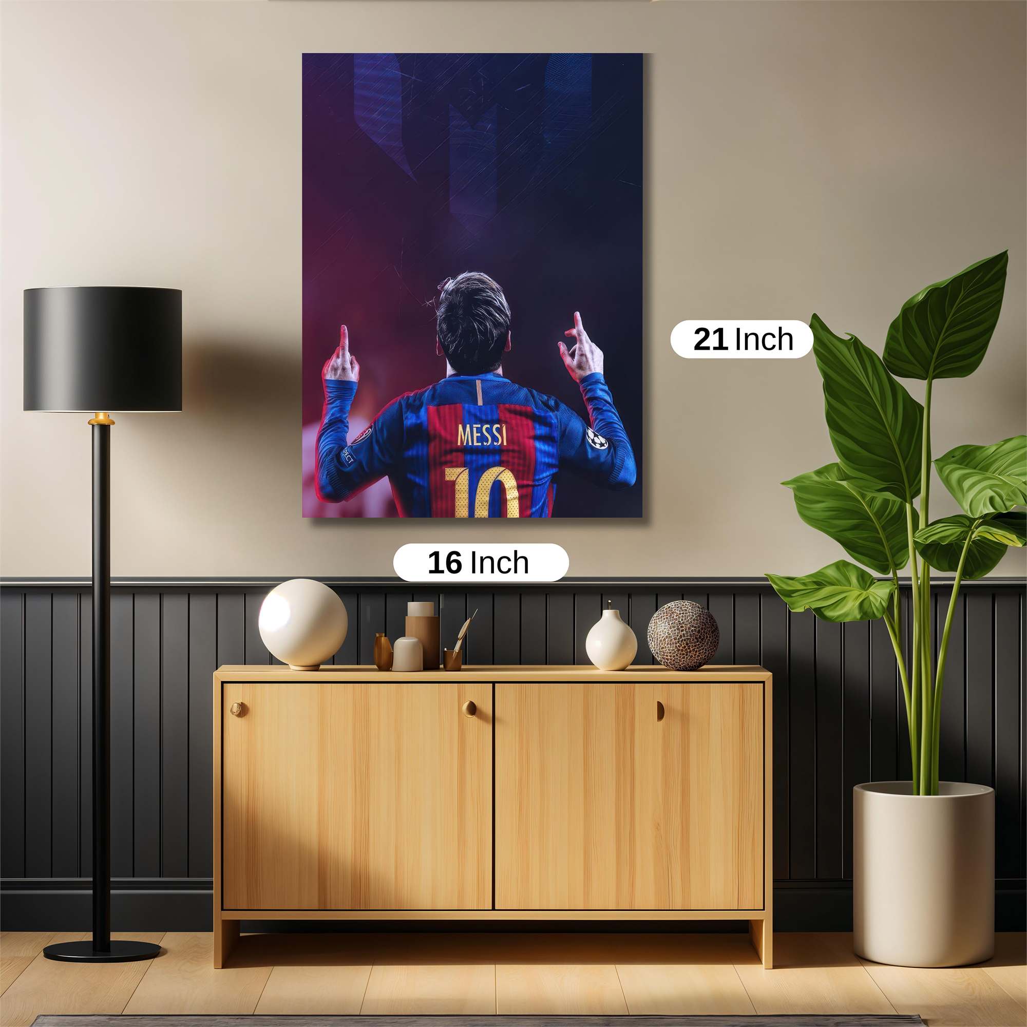 Messi Majestic Safe Wall Magnetic / M