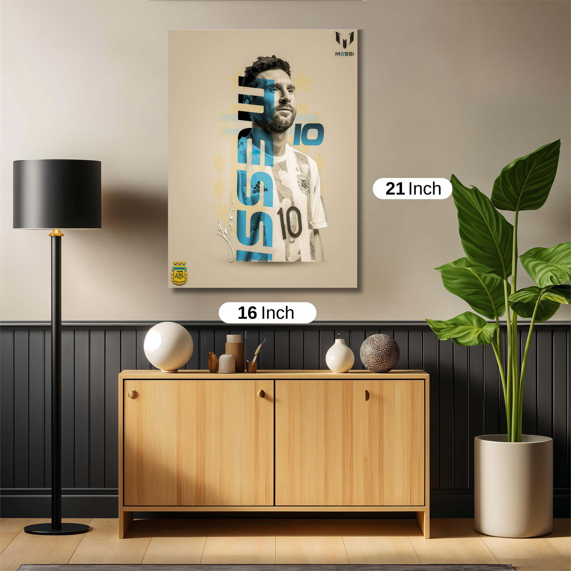 Messi Majestic Safe Wall Magnetic / M