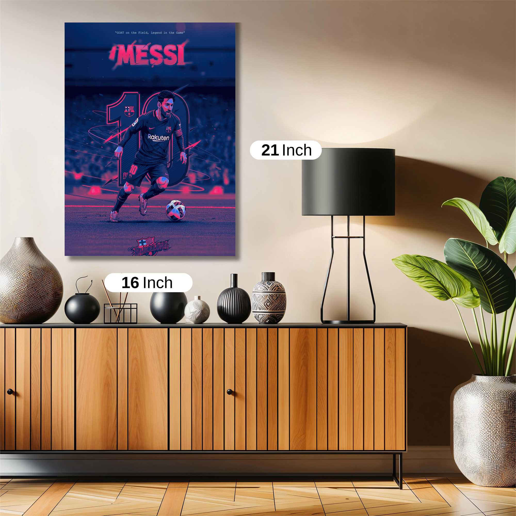 Messi Magic Safe Wall Magnetic / M