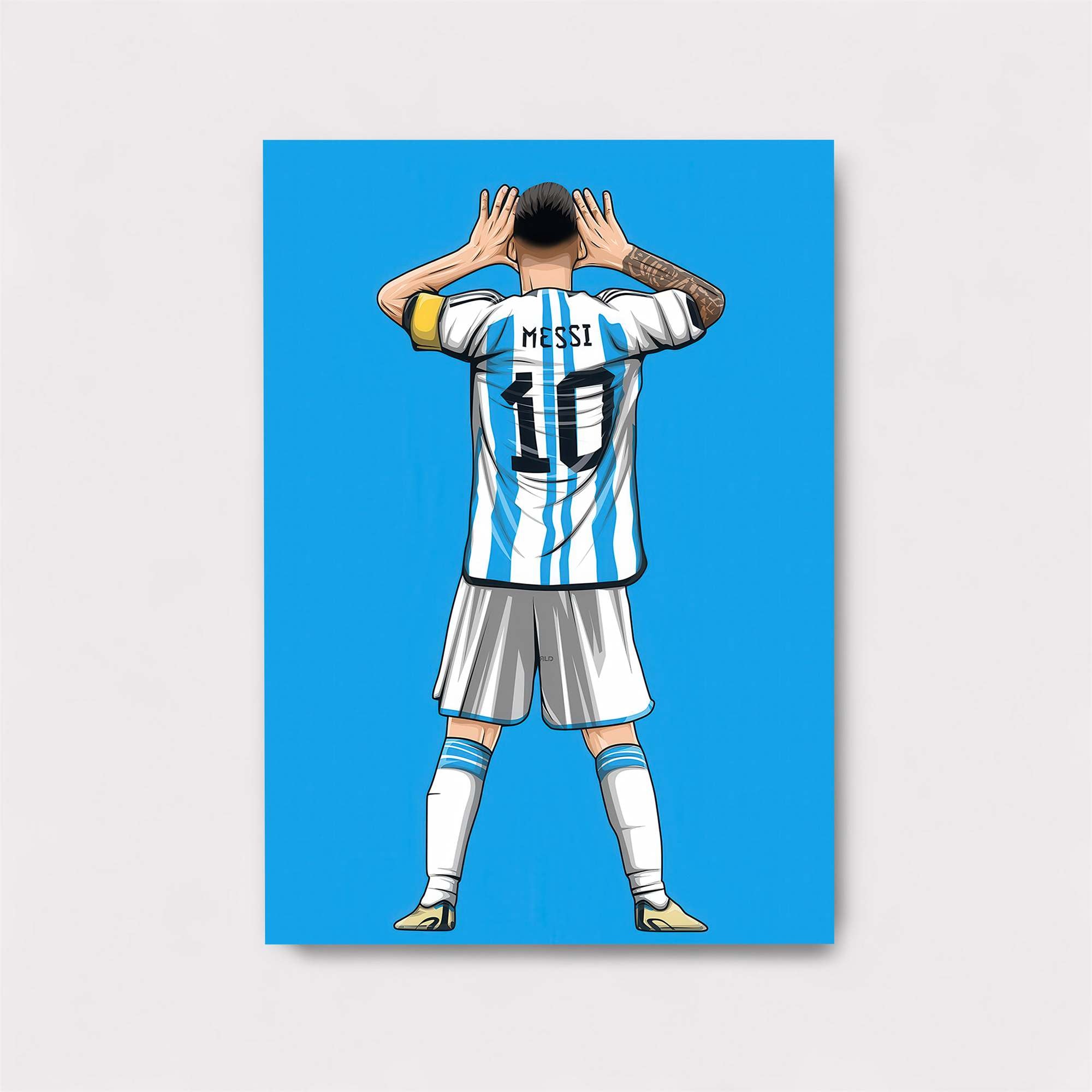 Messi Triumphant Safe Wall Magnetic / M