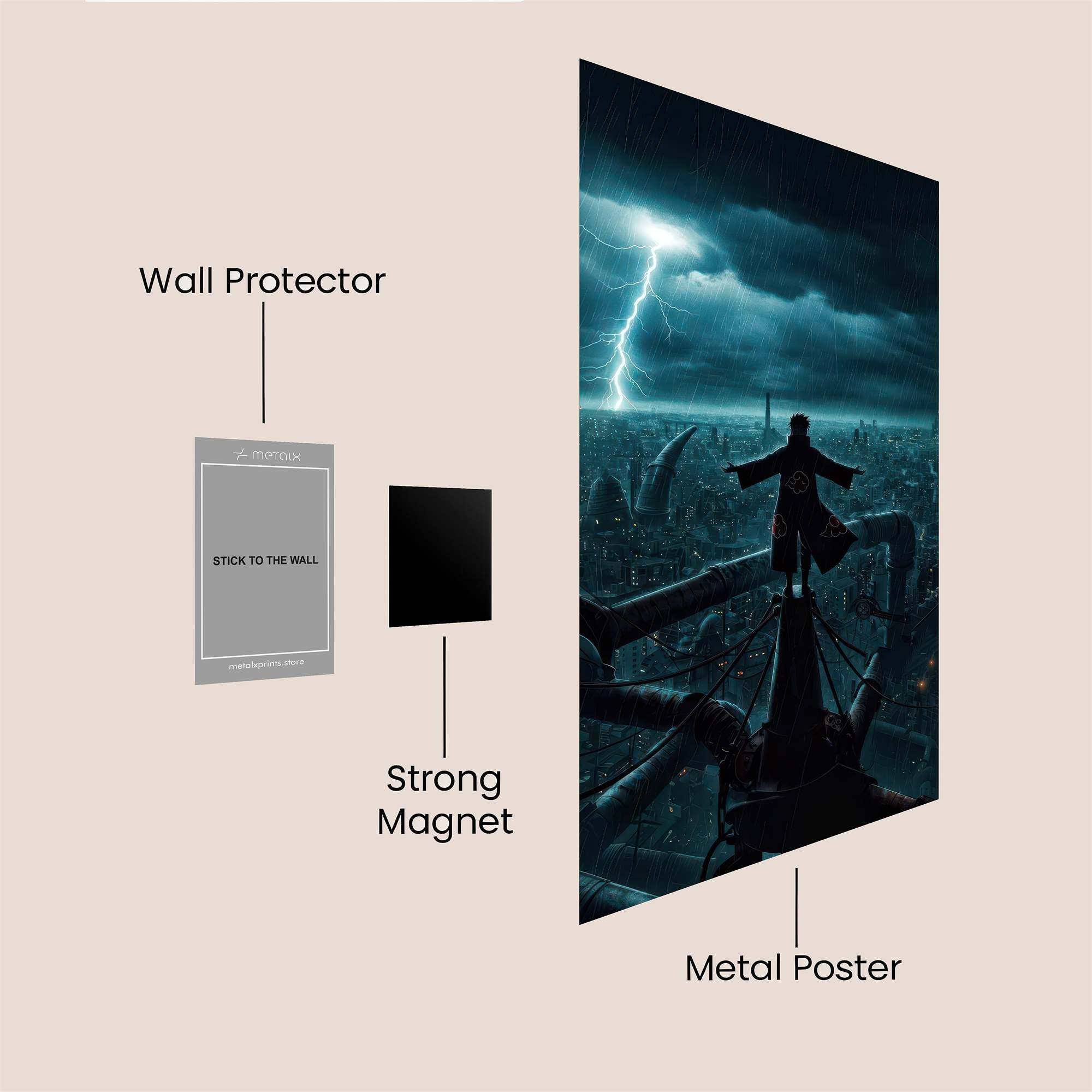 Nagato Defiant Safe Wall Magnetic / M