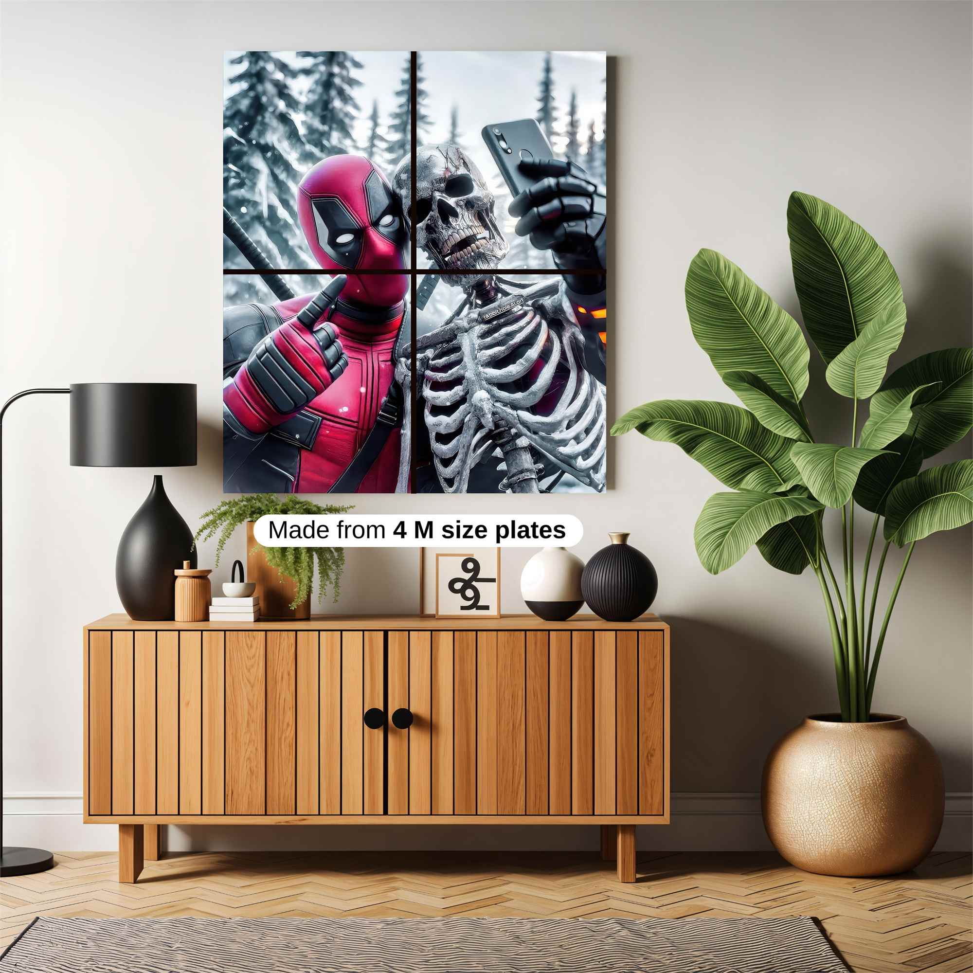 Deadpool Spooky Safe Wall Magnetic / M