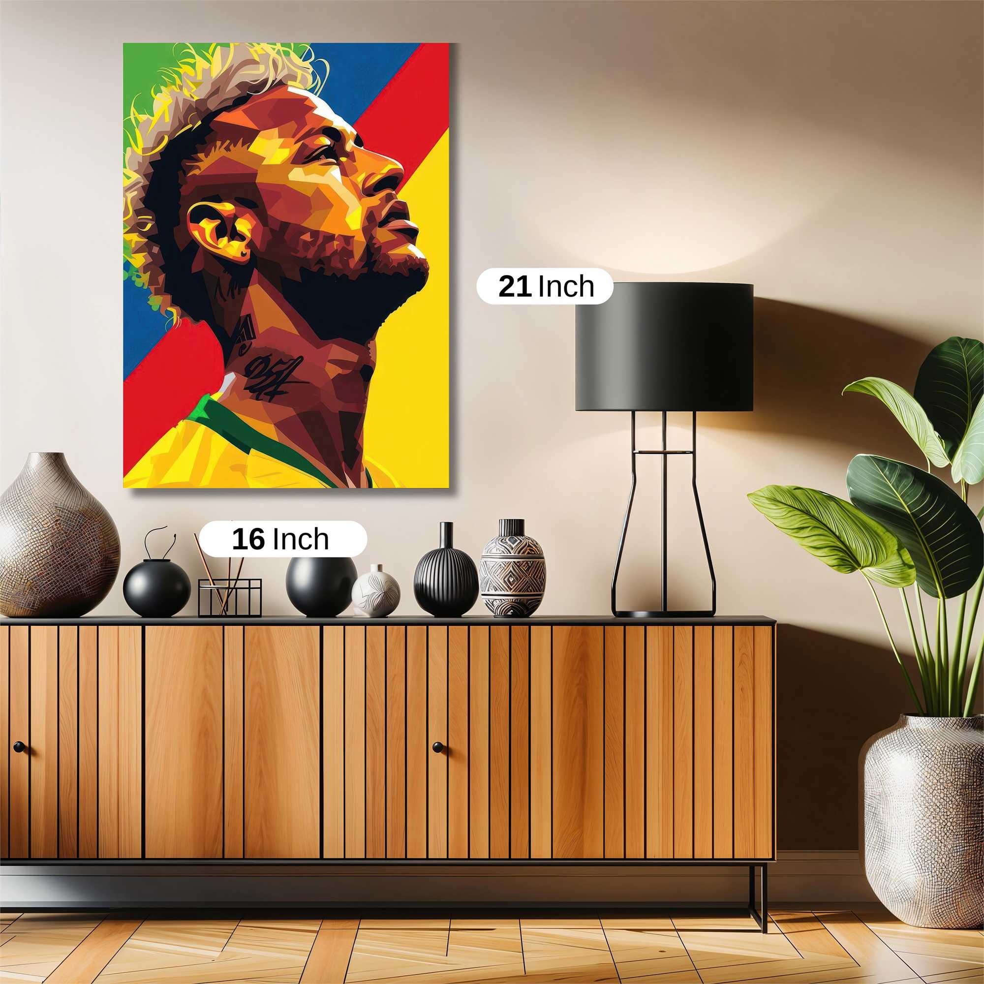 Neymar Vibrant Safe Wall Magnetic / M