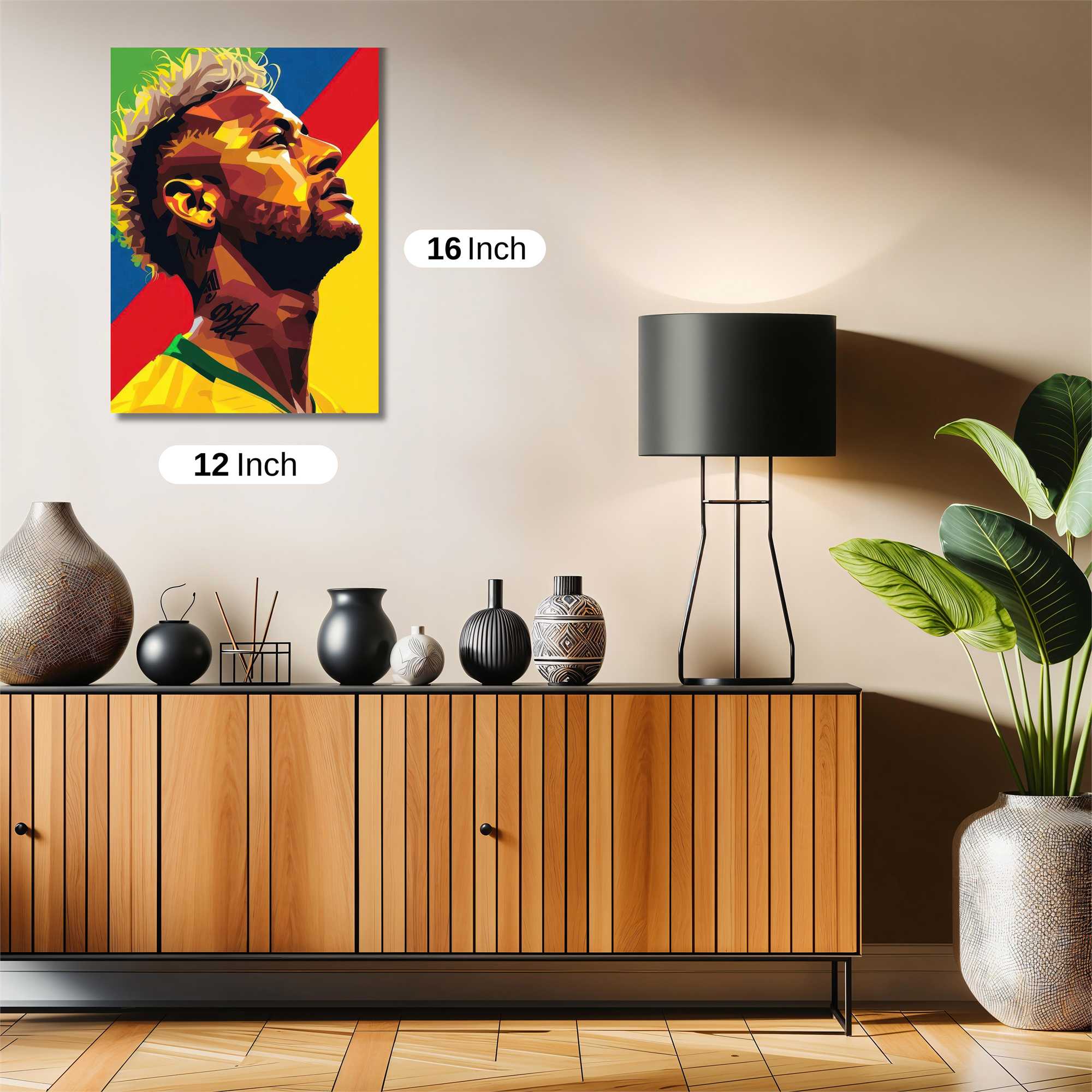 Neymar Vibrant Safe Wall Magnetic / M