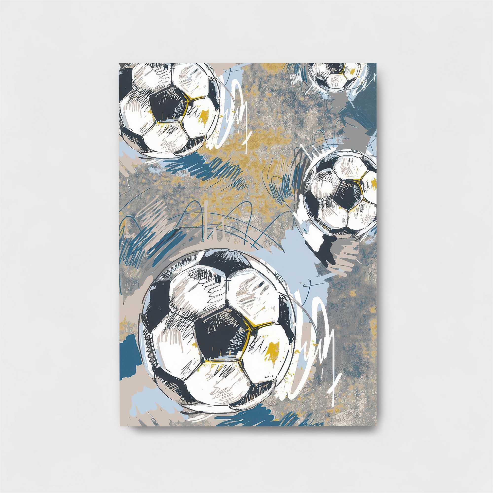 Soccer Whimsy Safe Wall Magnetic / M