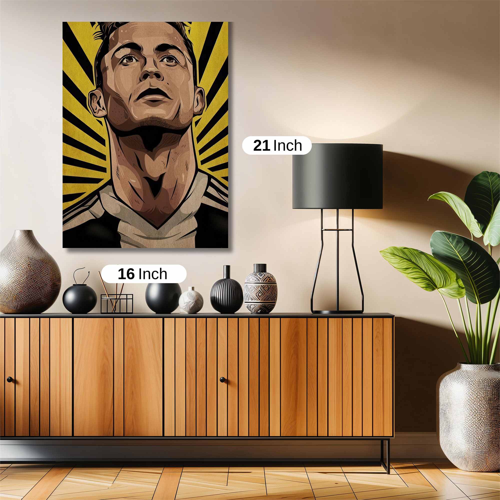 Ronaldo Radiant Safe Wall Magnetic / M