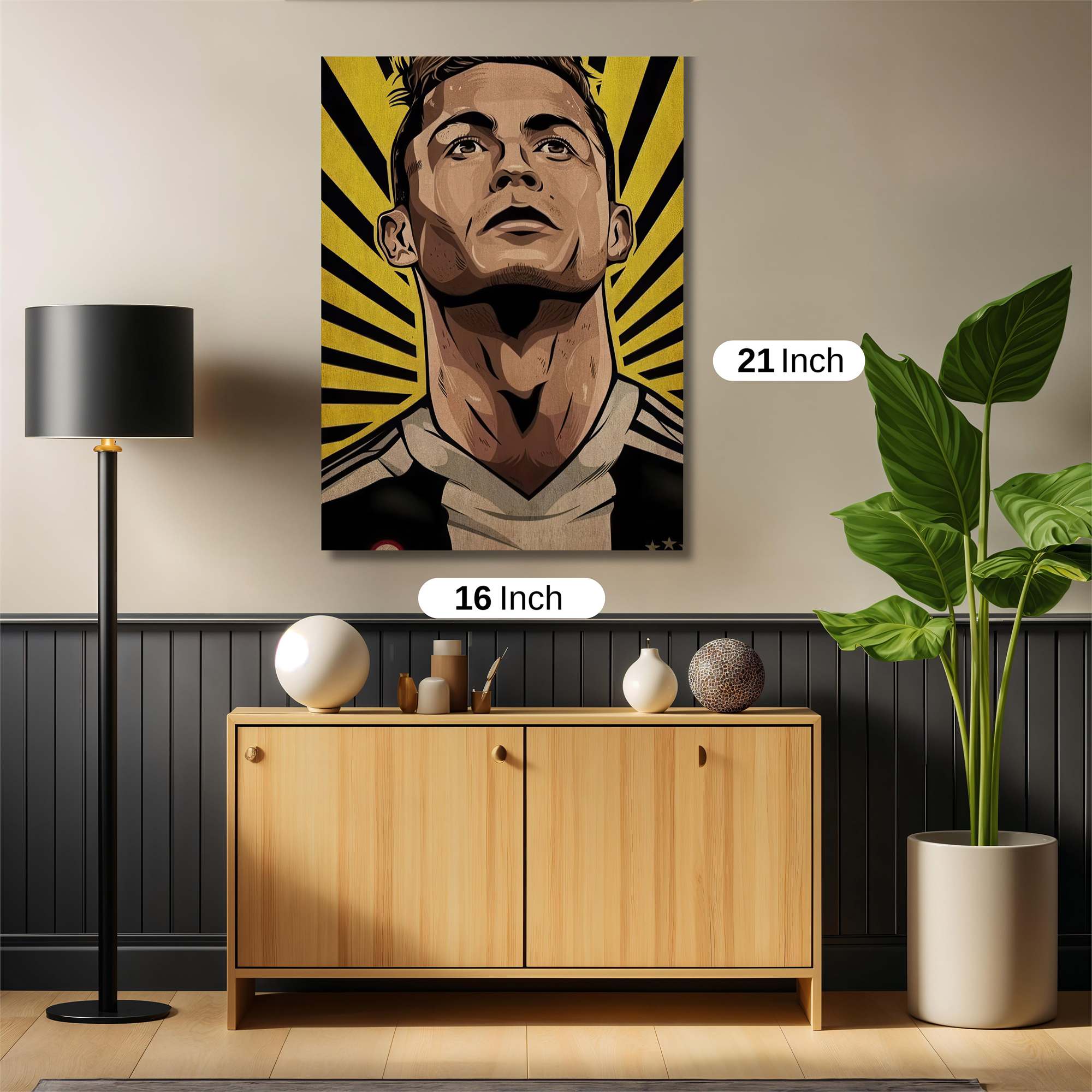 Ronaldo Radiant Safe Wall Magnetic / M
