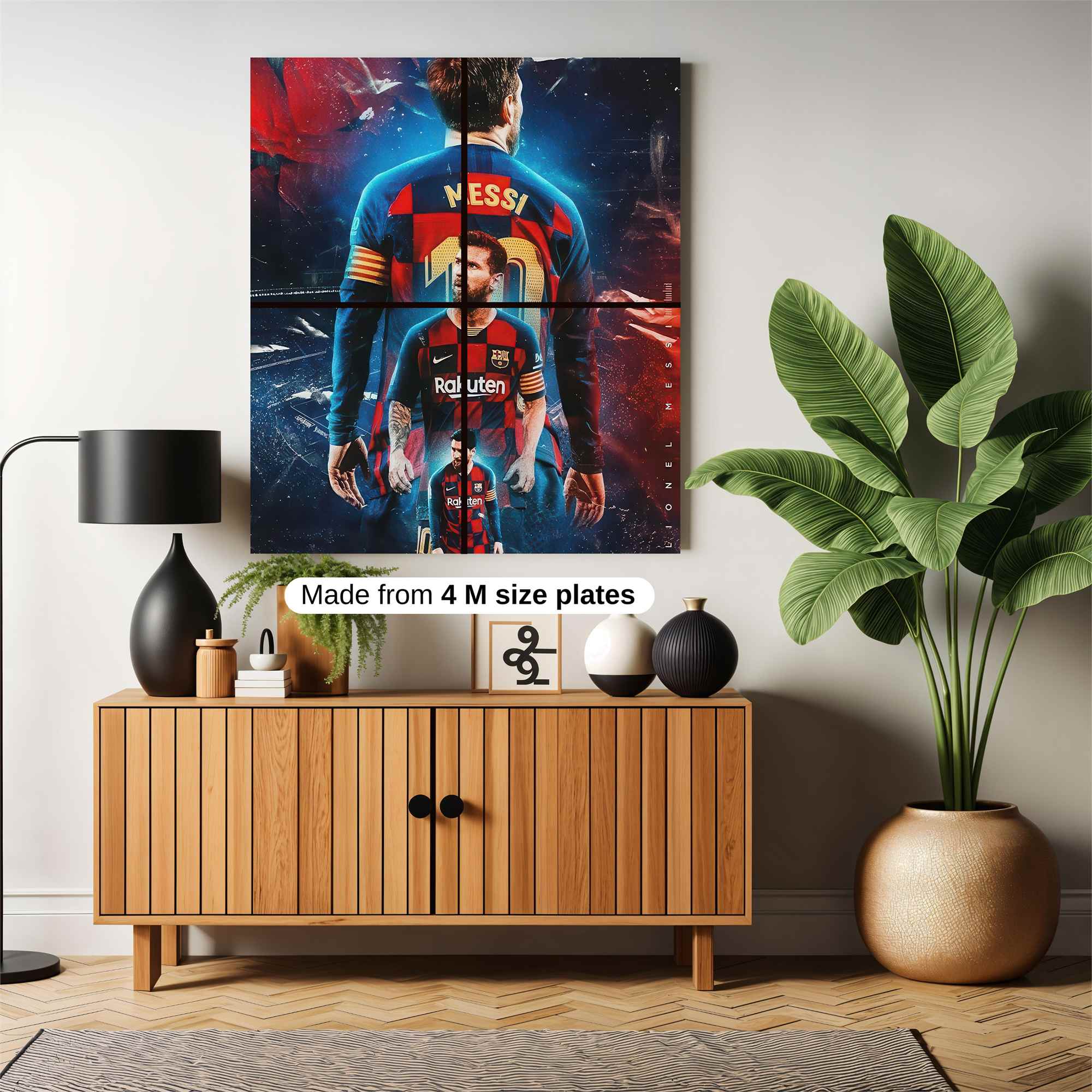 Messi Majestic Safe Wall Magnetic / M
