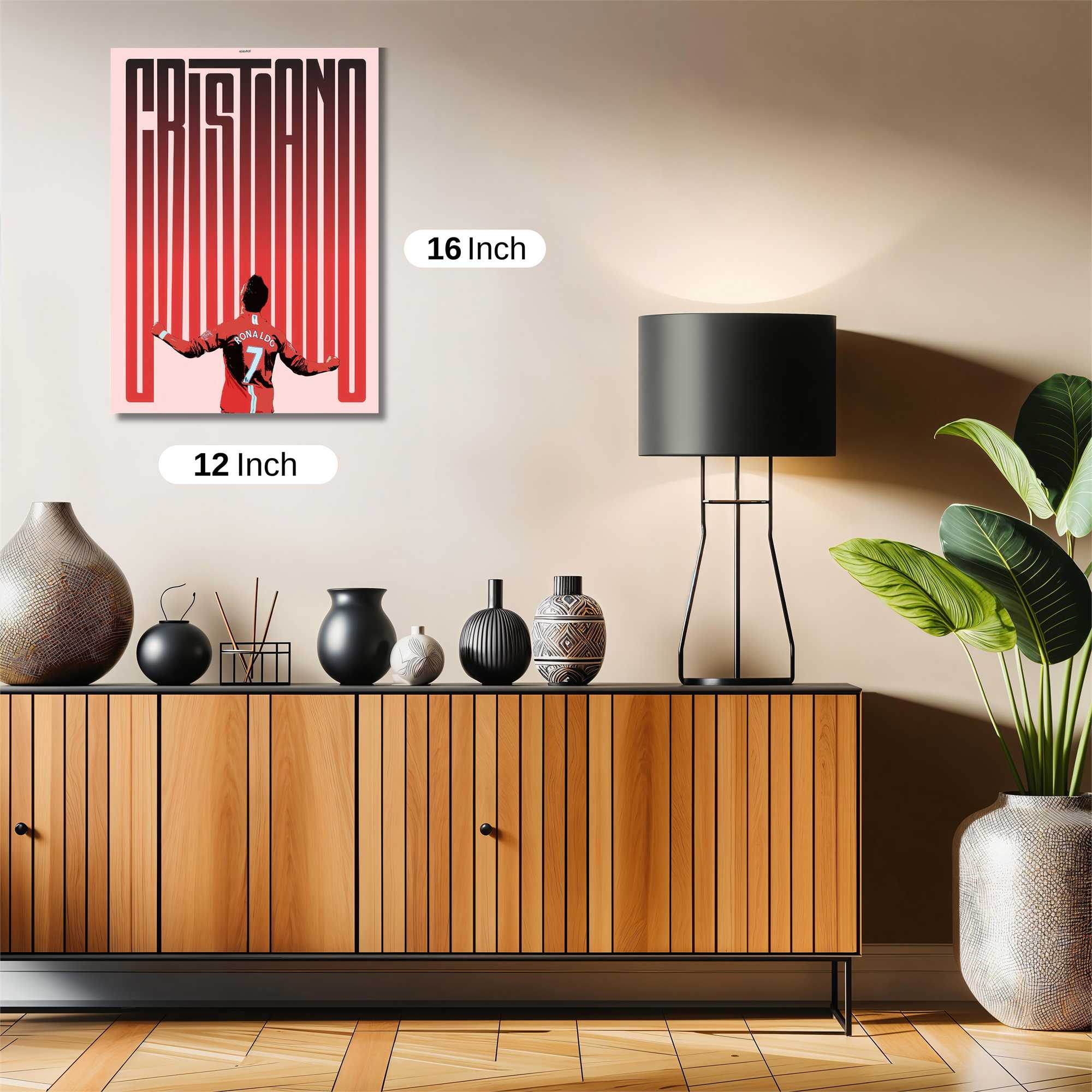 Ronaldo Radiant Safe Wall Magnetic / M