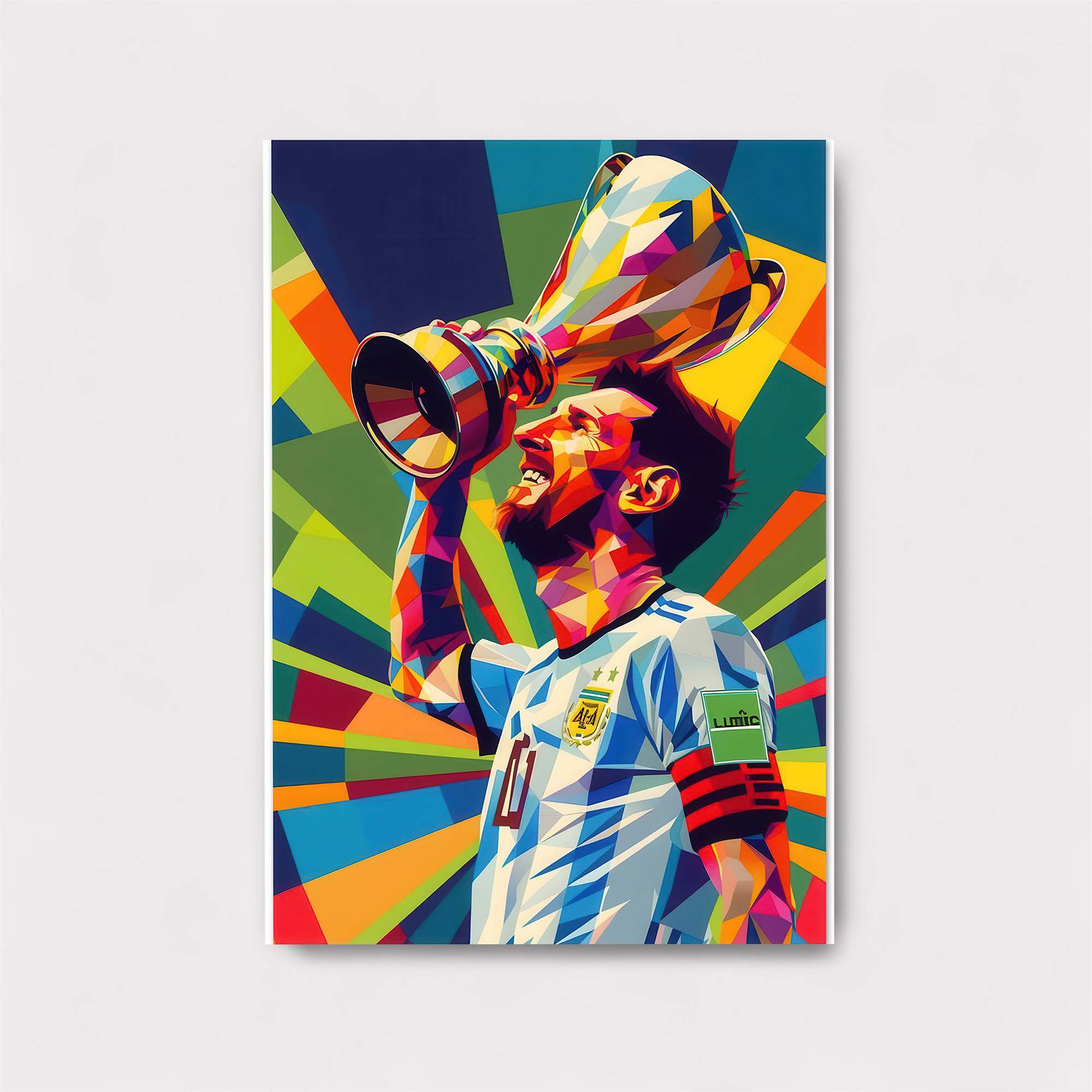 Messi Triumphant Safe Wall Magnetic / M