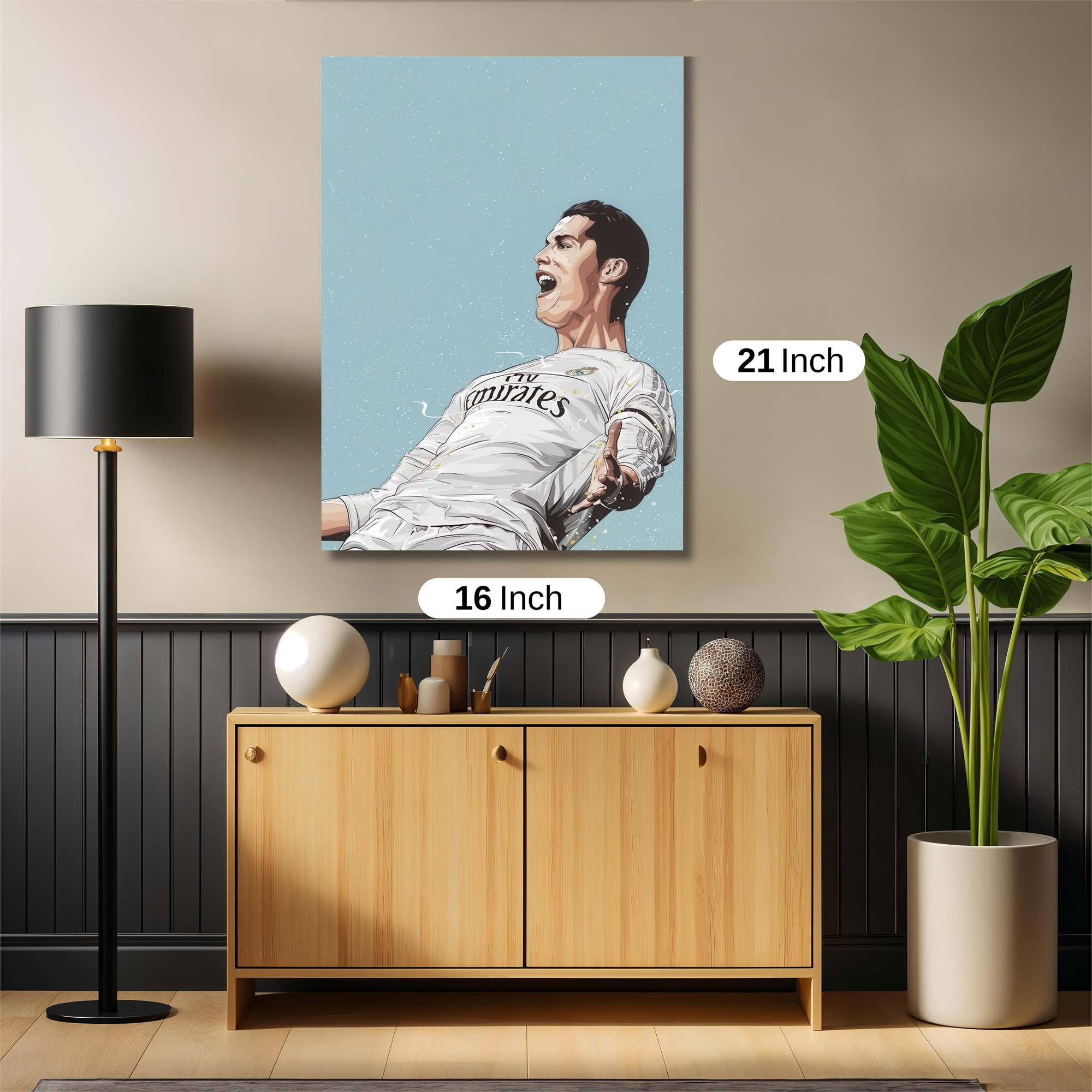 Ronaldo Ecstatic Safe Wall Magnetic / M