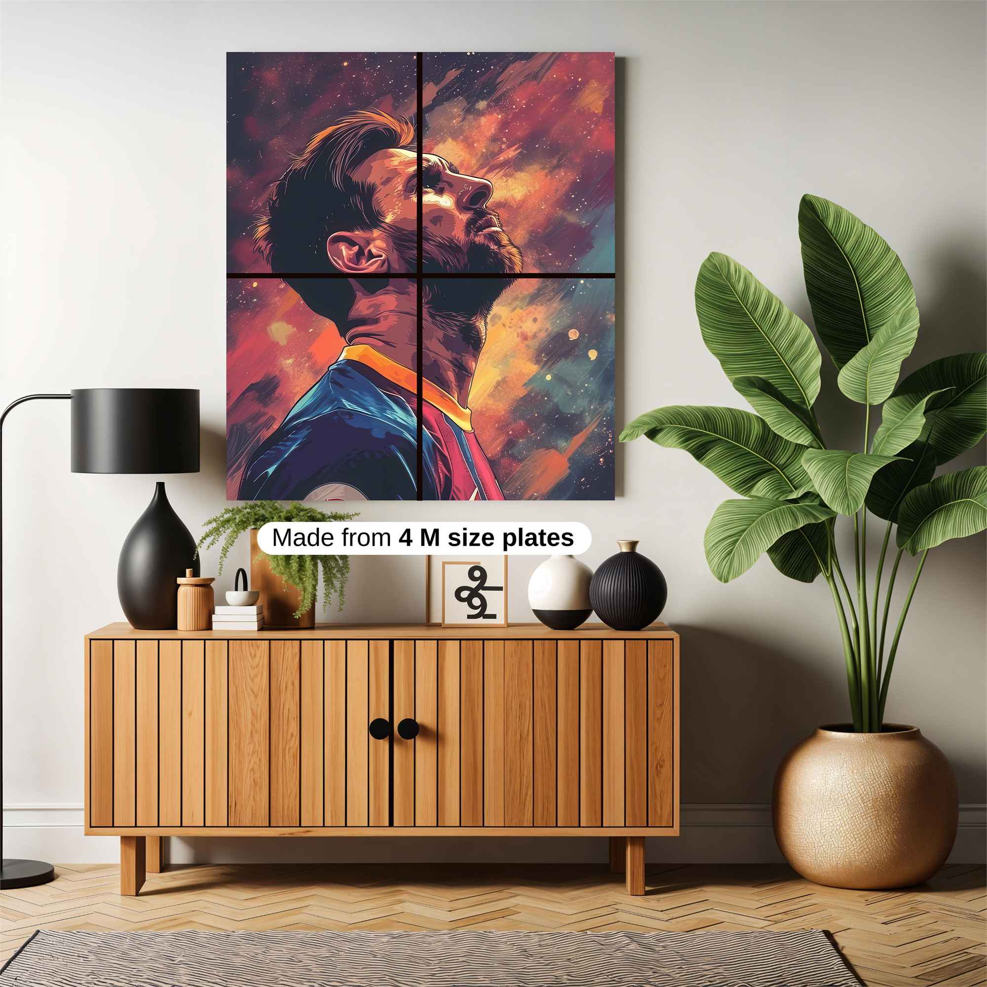 Messi Dreaming Safe Wall Magnetic / M