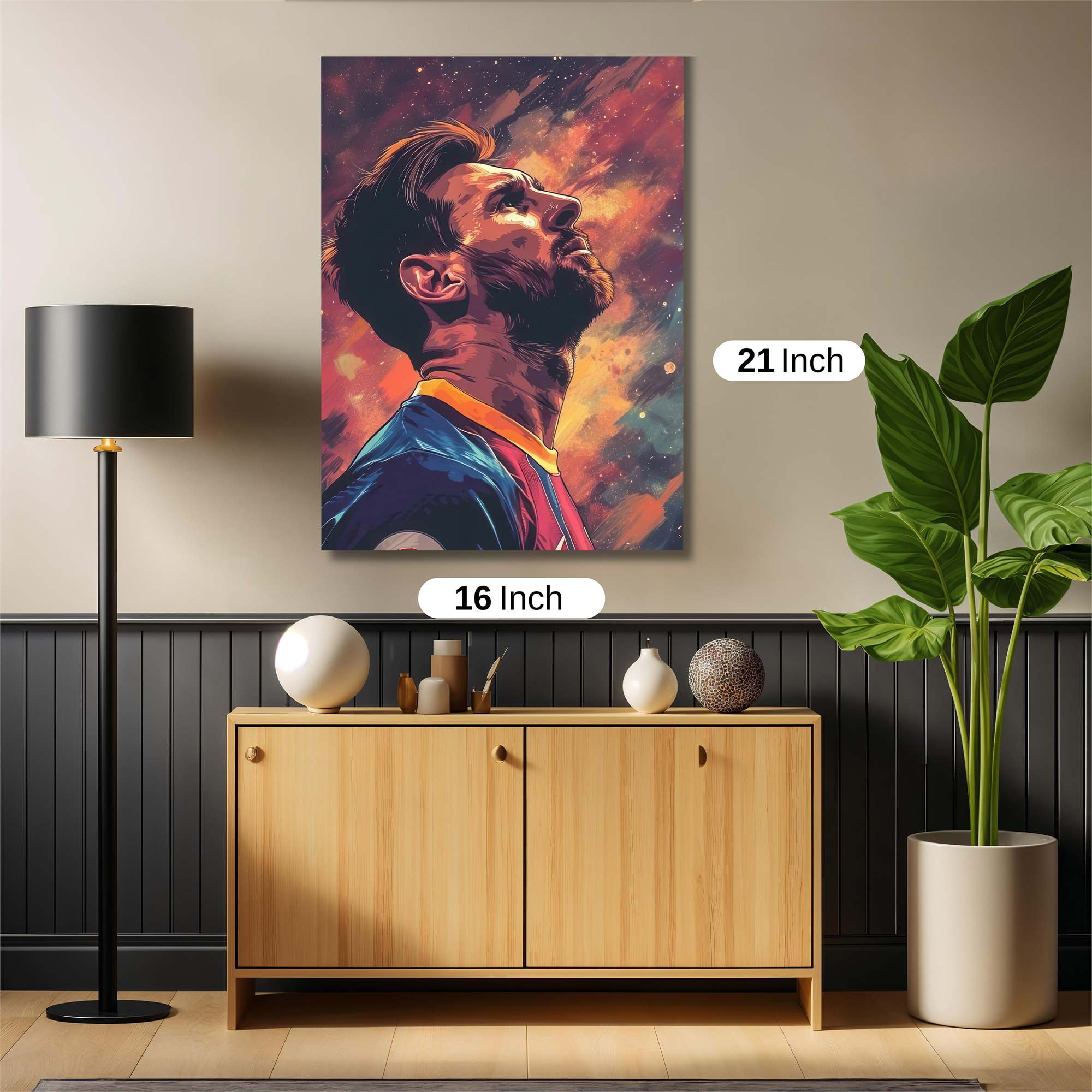 Messi Dreaming Safe Wall Magnetic / M