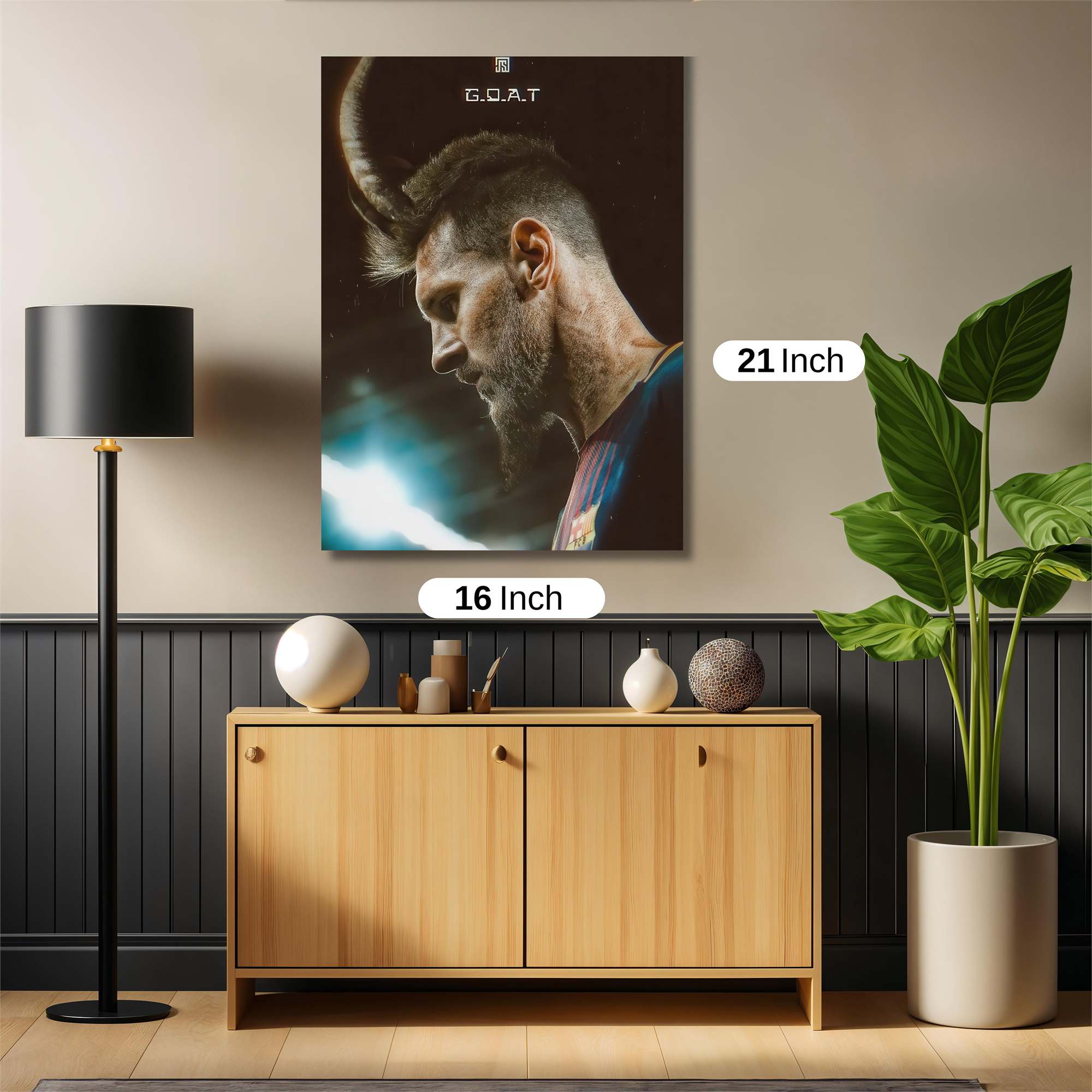 Messi Mythical Safe Wall Magnetic / M